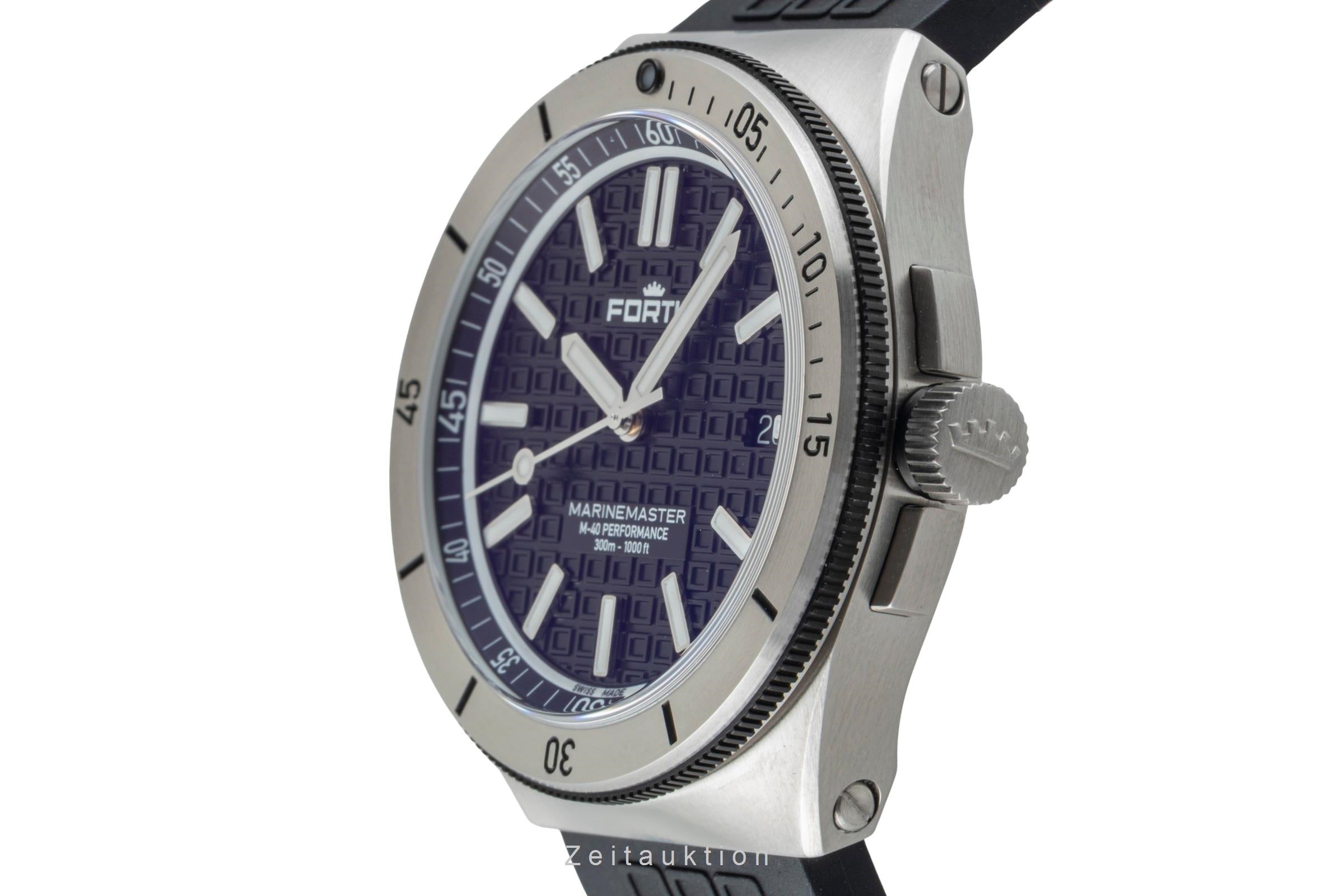 Fortis Marinemaster acciaio automatismo orologio da uomo F8120026 LP: 3200EUR  [2602422]