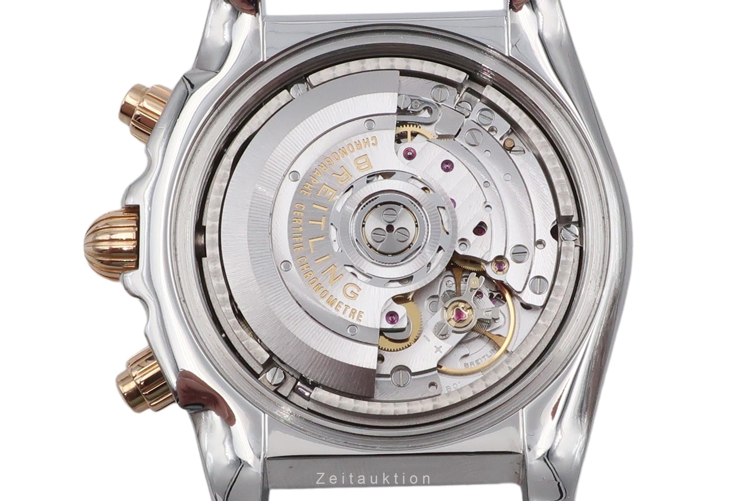 Breitling Chronomat 44 chronographe acier / or  automatique montre pour hommes CB0110  [2602425]