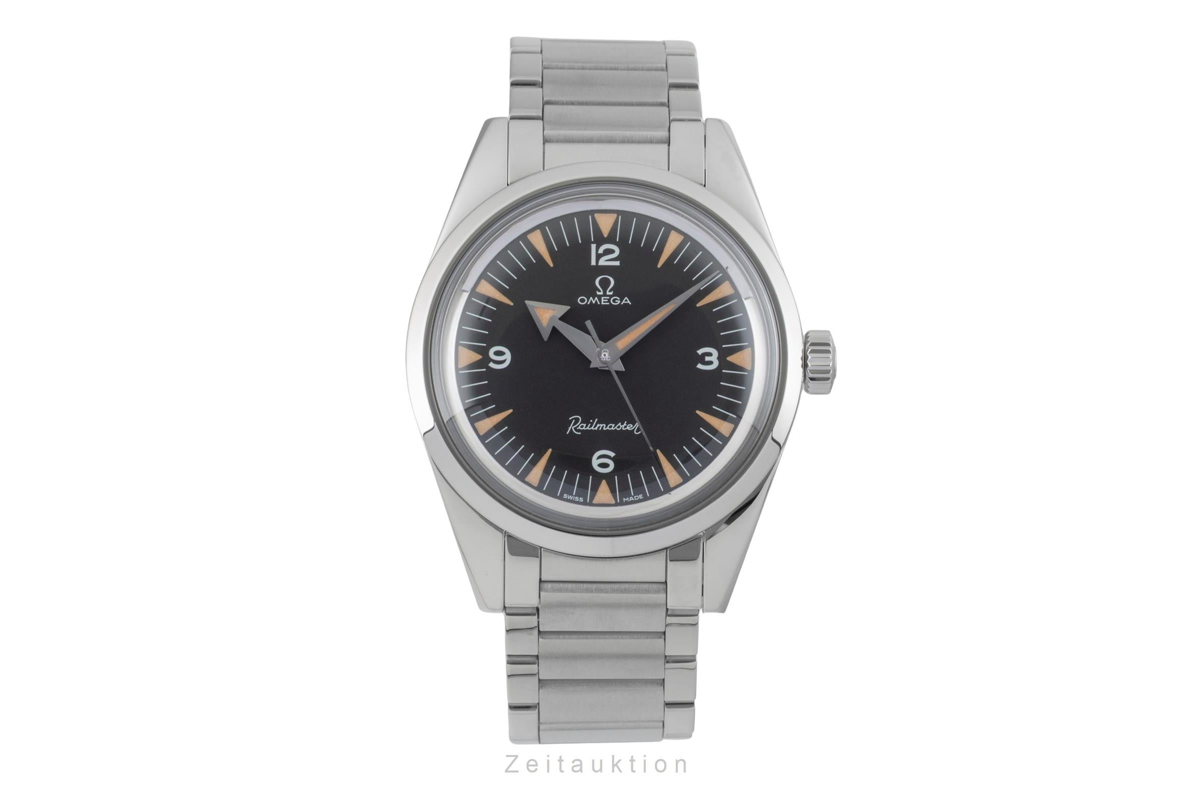 Omega Railmaster acero automático reloj para caballeros 220.10.38.20.01.002 Limited  [2602429]