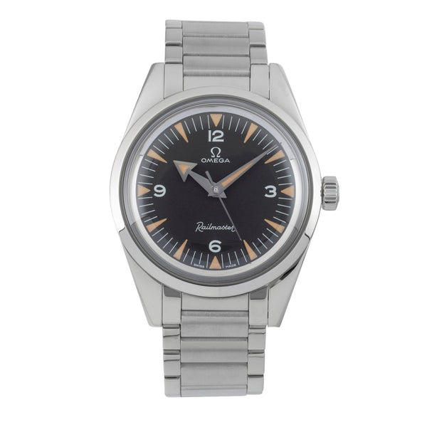 Omega Railmaster acero automático reloj para caballeros 220.10.38.20.01.002 Limited  [2602429]