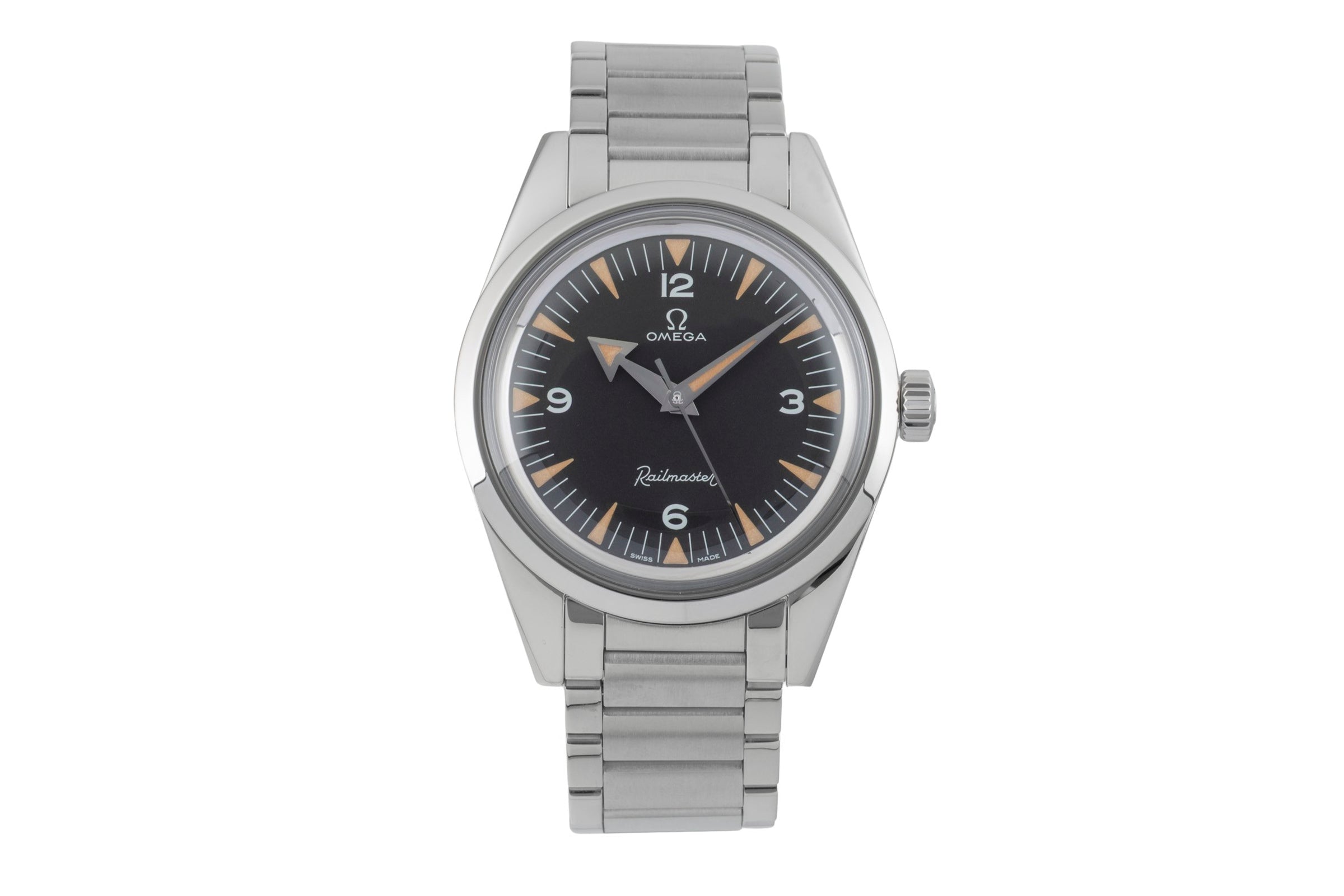 Omega Railmaster acier automatique montre pour hommes 220.10.38.20.01.002 Limited  [2602429]