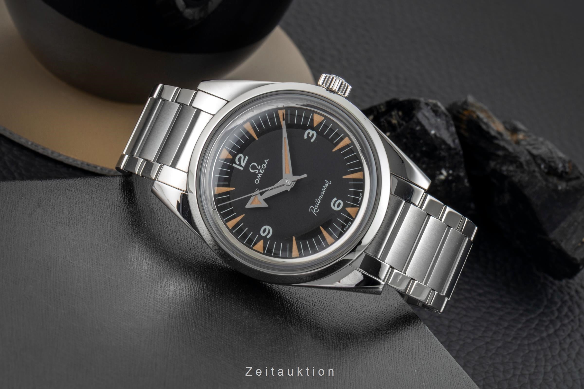 Omega Railmaster acero automático reloj para caballeros 220.10.38.20.01.002 Limited  [2602429]