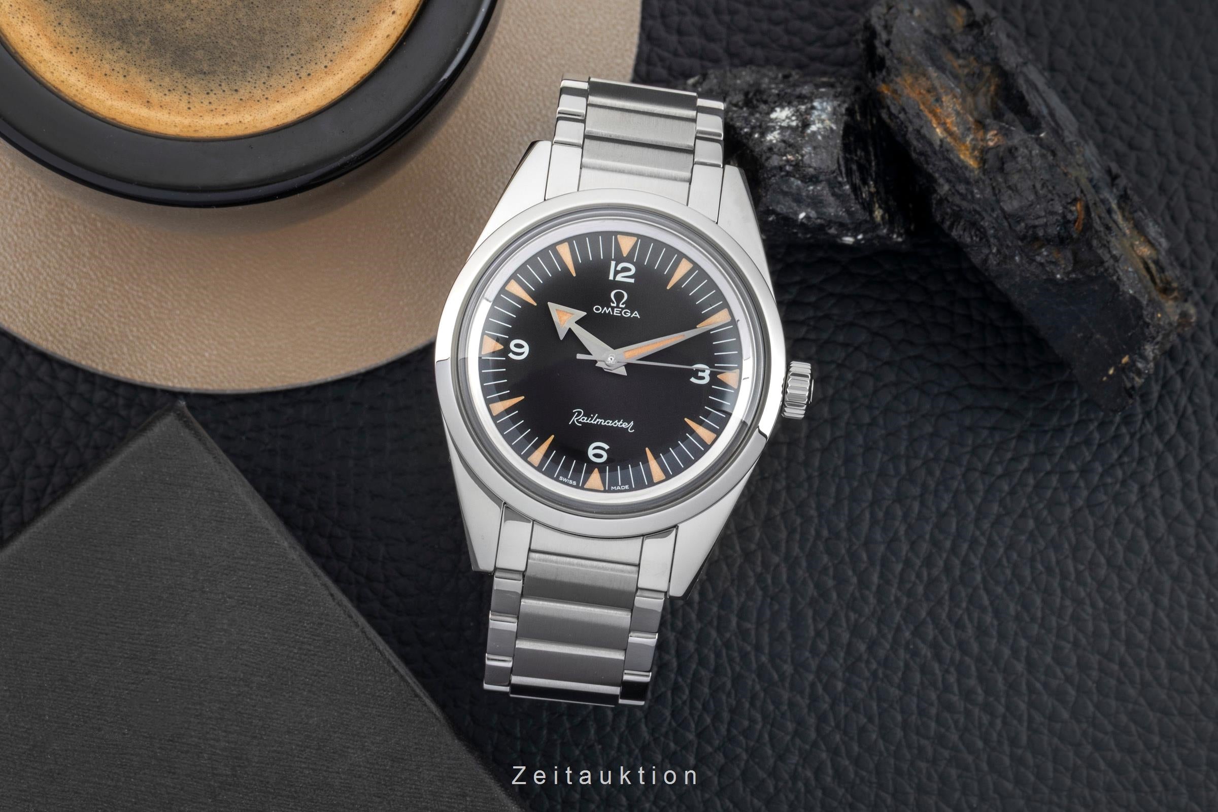 Omega Railmaster acero automático reloj para caballeros 220.10.38.20.01.002 Limited  [2602429]