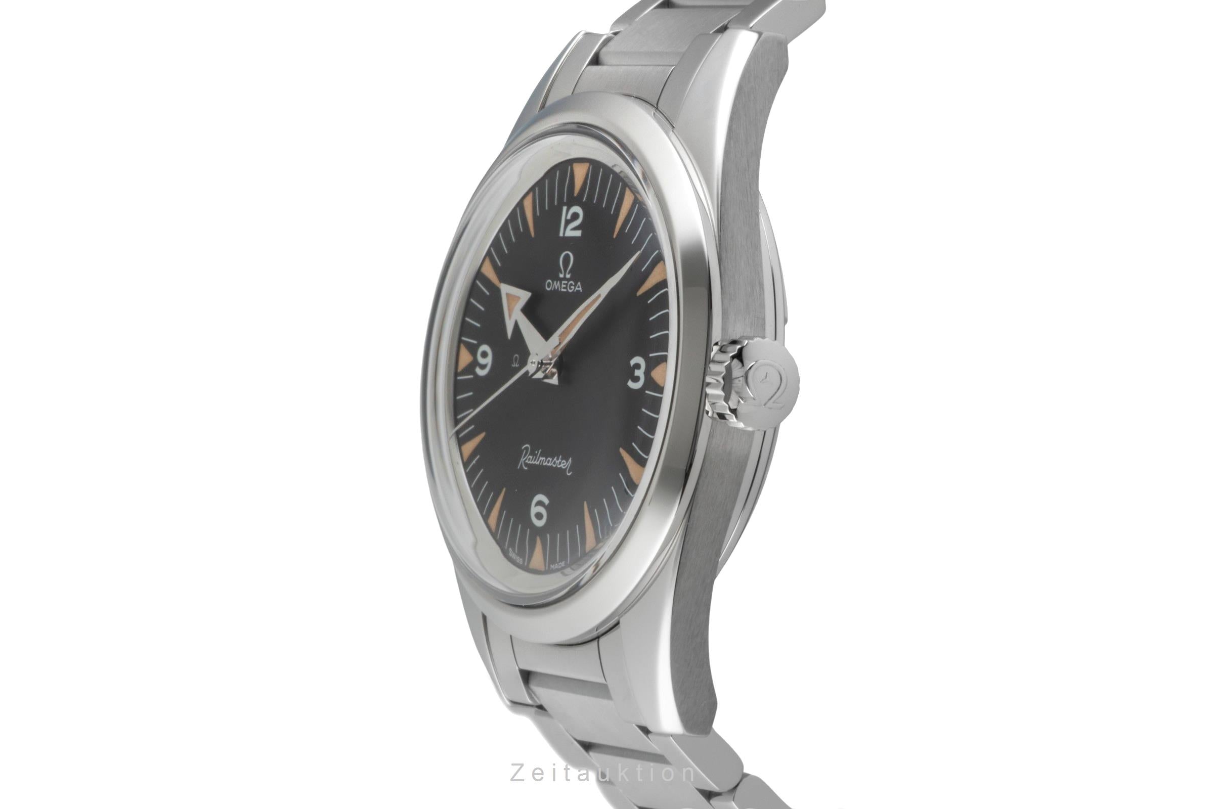Omega Railmaster acero automático reloj para caballeros 220.10.38.20.01.002 Limited  [2602429]