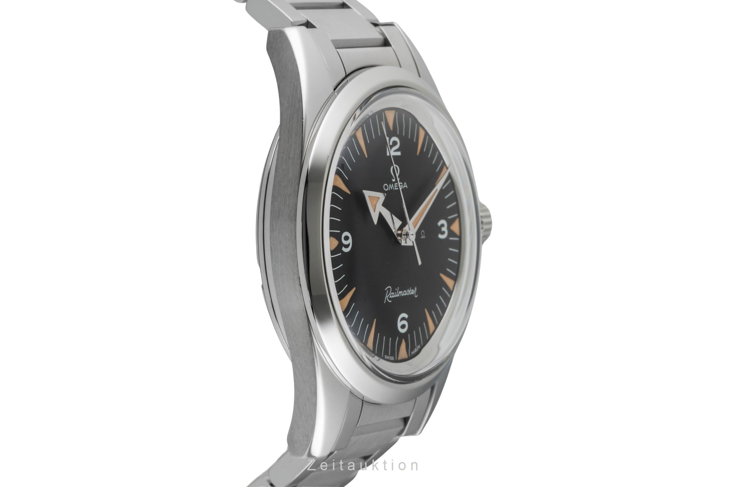 Omega Railmaster acero automático reloj para caballeros 220.10.38.20.01.002 Limited  [2602429]