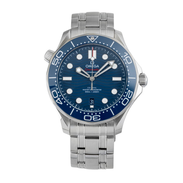 Omega Seamaster acero automático reloj para caballeros 210.30.42.20.03.001 LP: 6500EUR  [2602430]