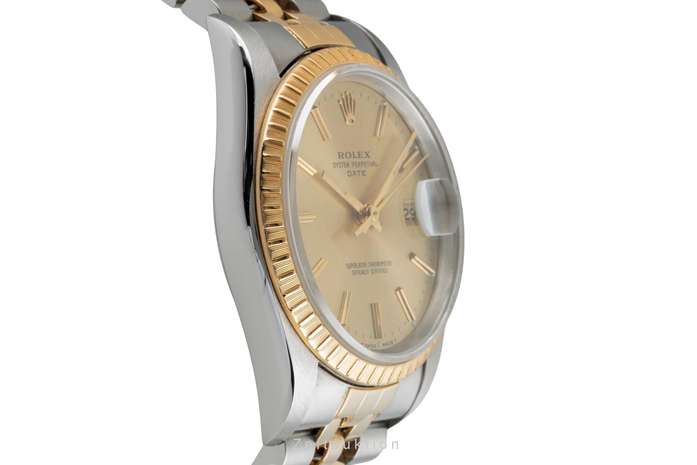 Rolex Datejust acciaio / oro automatismo orologio da uomo 15223  [2602432]