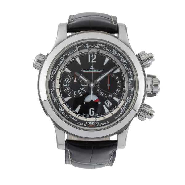 Jaeger LeCoultre Master Compressor cronografo acciaio / titanio automatismo orologio da uomo Q1768470, 150.8.22  [2602433]