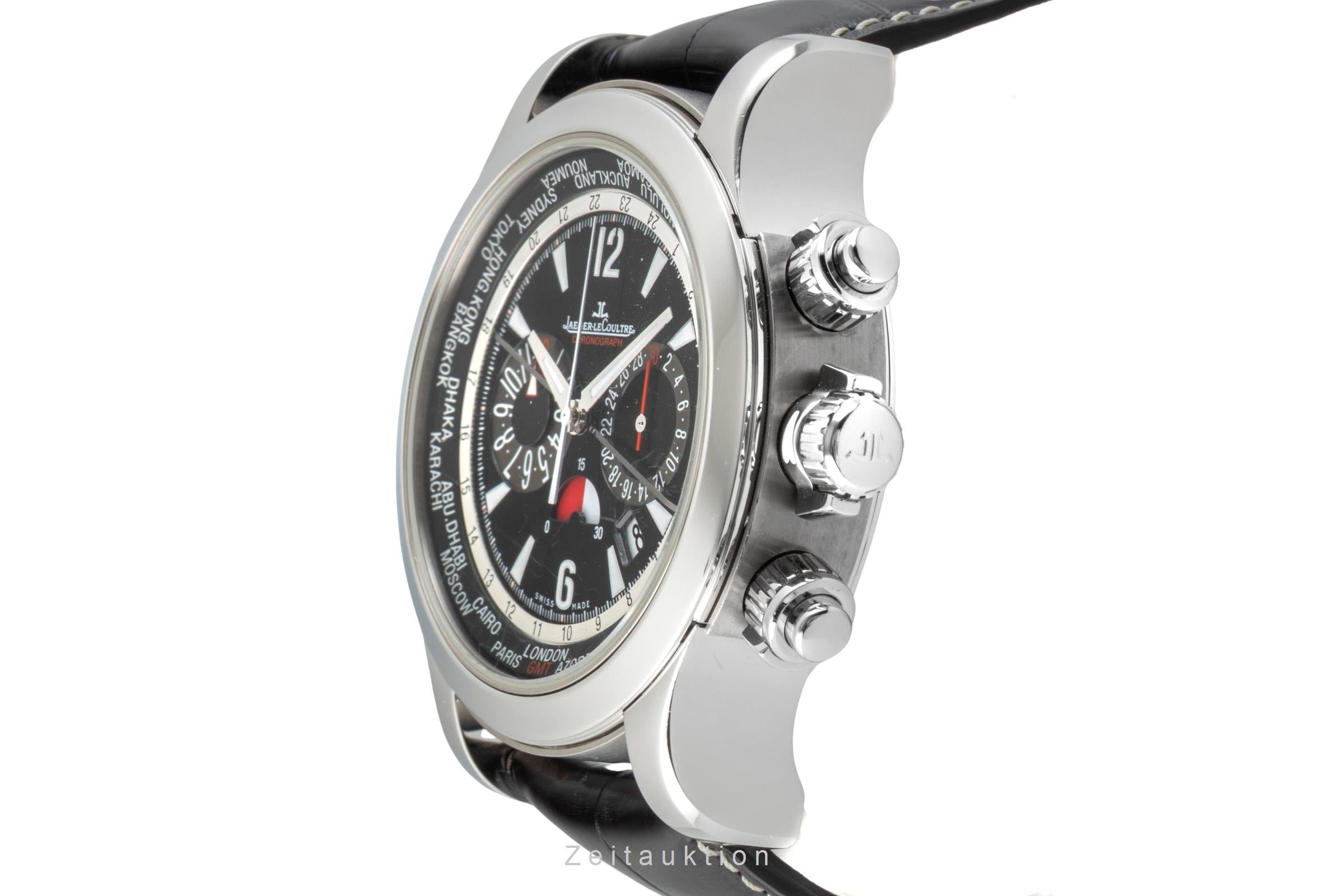 Jaeger LeCoultre Master Compressor cronografo acciaio / titanio automatismo orologio da uomo Q1768470, 150.8.22  [2602433]