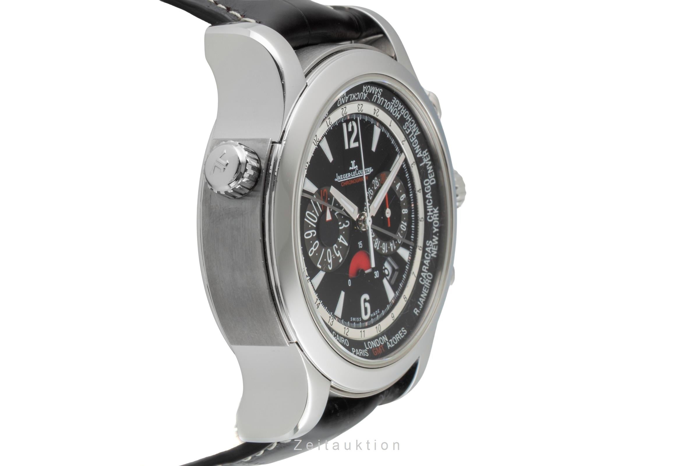 Jaeger LeCoultre Master Compressor cronografo acciaio / titanio automatismo orologio da uomo Q1768470, 150.8.22  [2602433]
