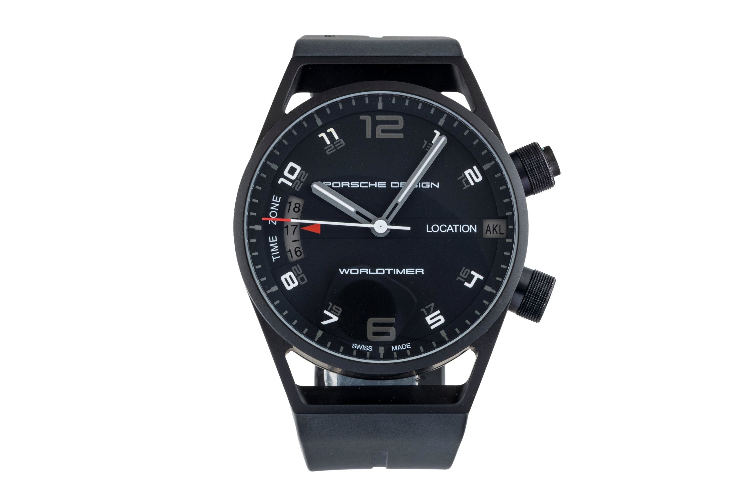 Porsche Design Worldtimer titanium automatic men's watch 6750.13  [2602434]