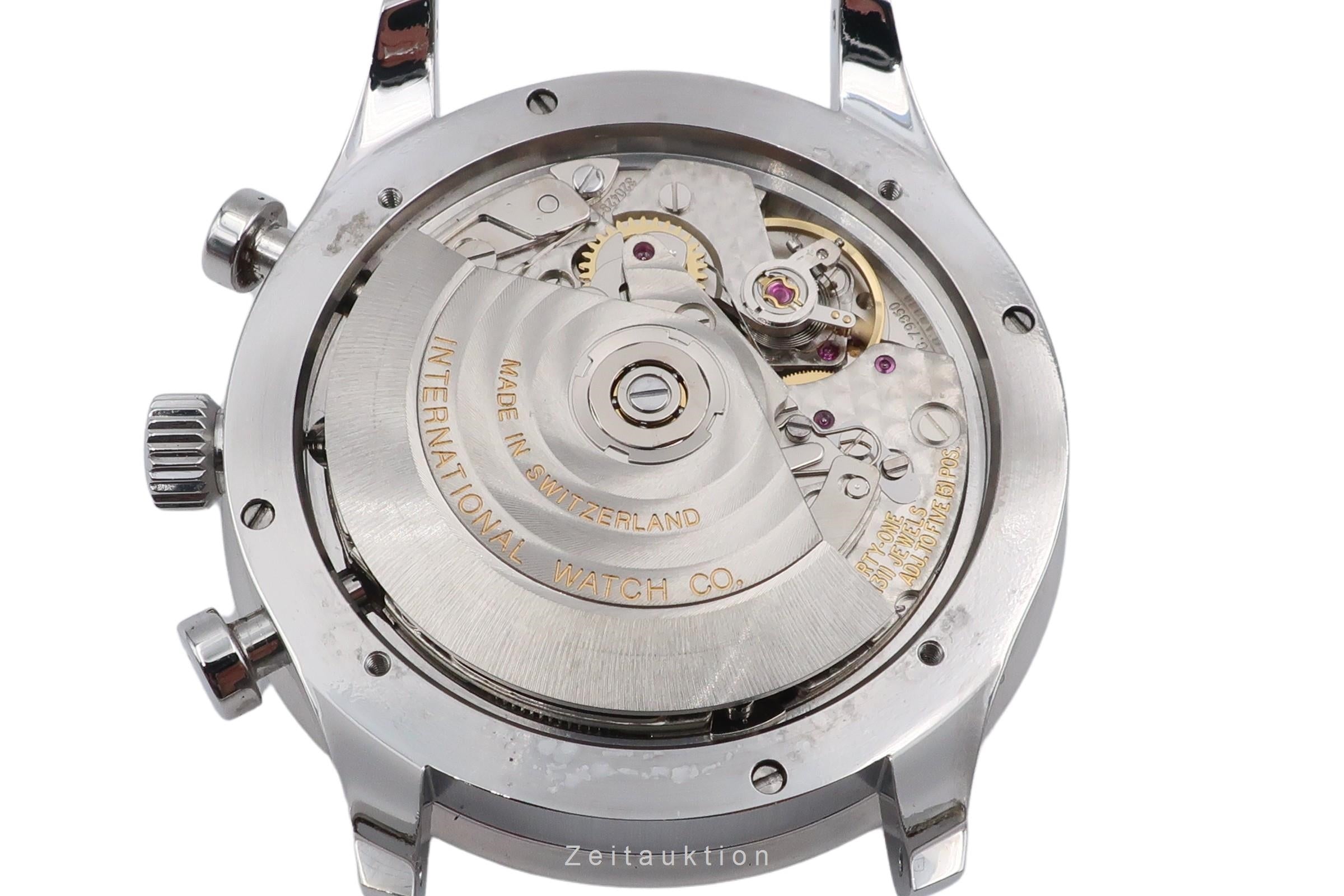 IWC Portugieser chronograph steel automatic men's watch IW371401  [2602435]