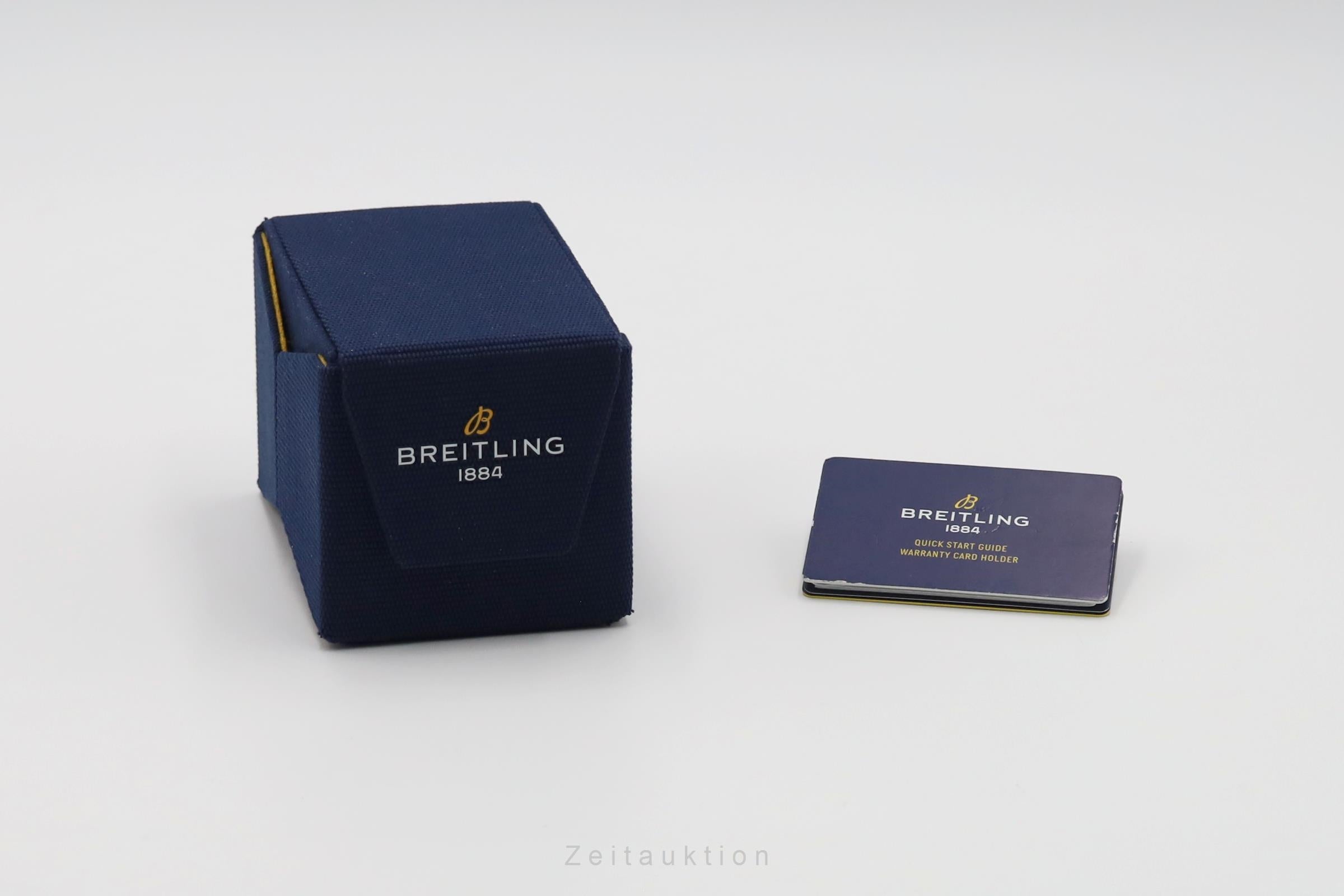Breitling Premier B01 Chronograph Blue Automatik Herrenuhr Ref AB0118A61C1A1 B&P [2602440]