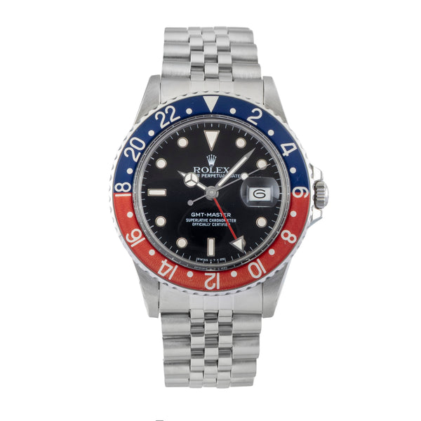 Rolex GMT-Master steel automatic men's watch 16750 Vintage  [2602441]