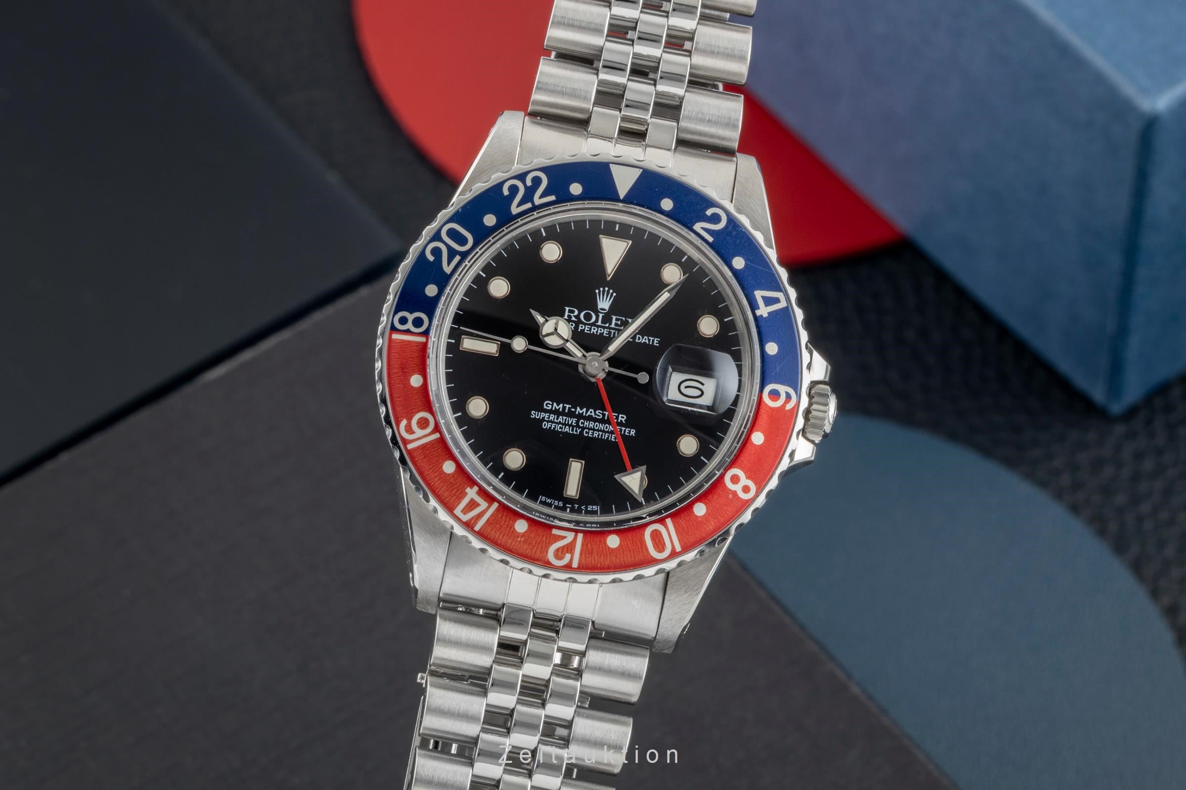Rolex GMT-Master acciaio automatismo orologio da uomo 16750 Vintage  [2602441]