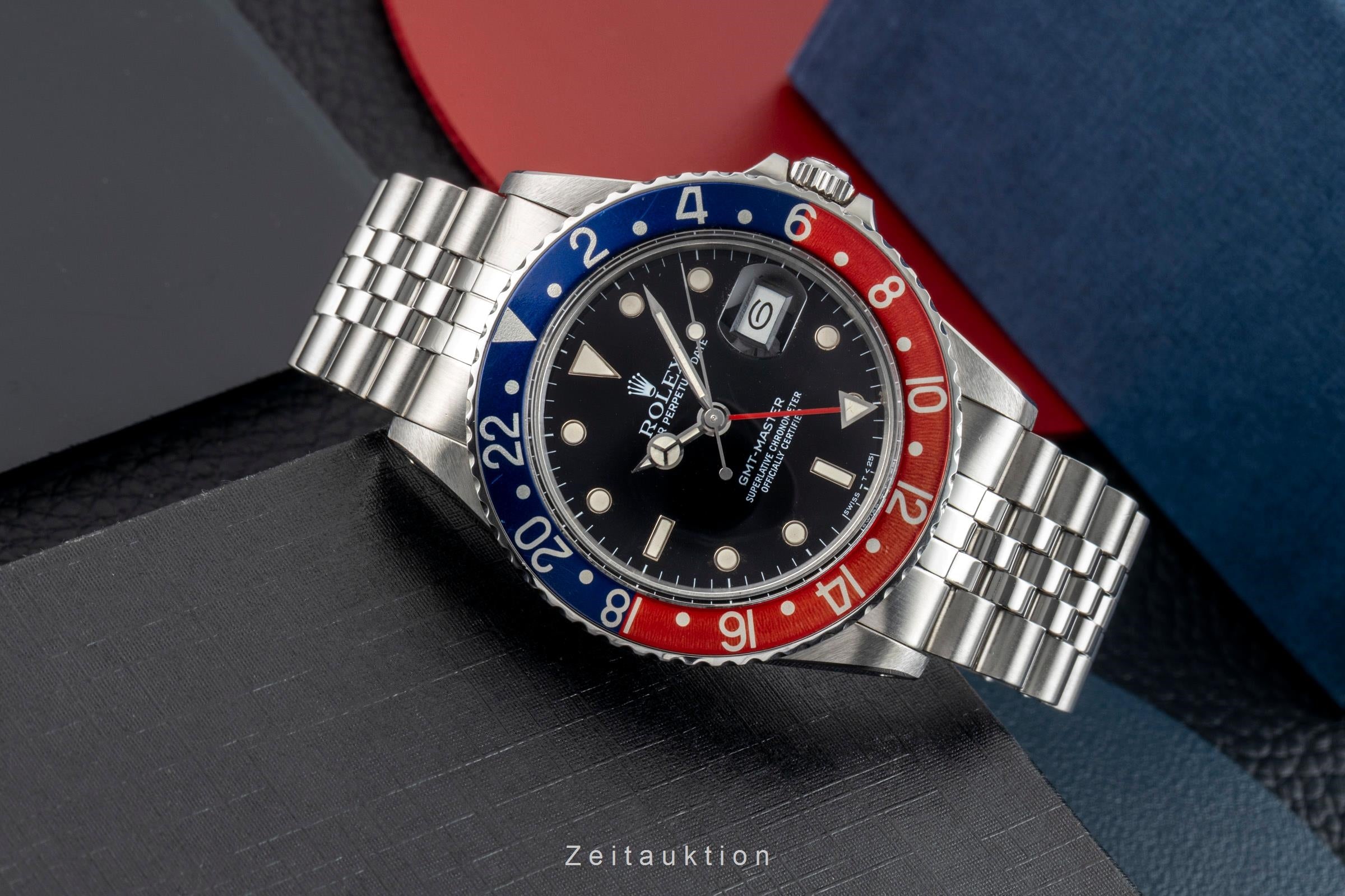 Rolex GMT-Master steel automatic men's watch 16750 Vintage  [2602441]