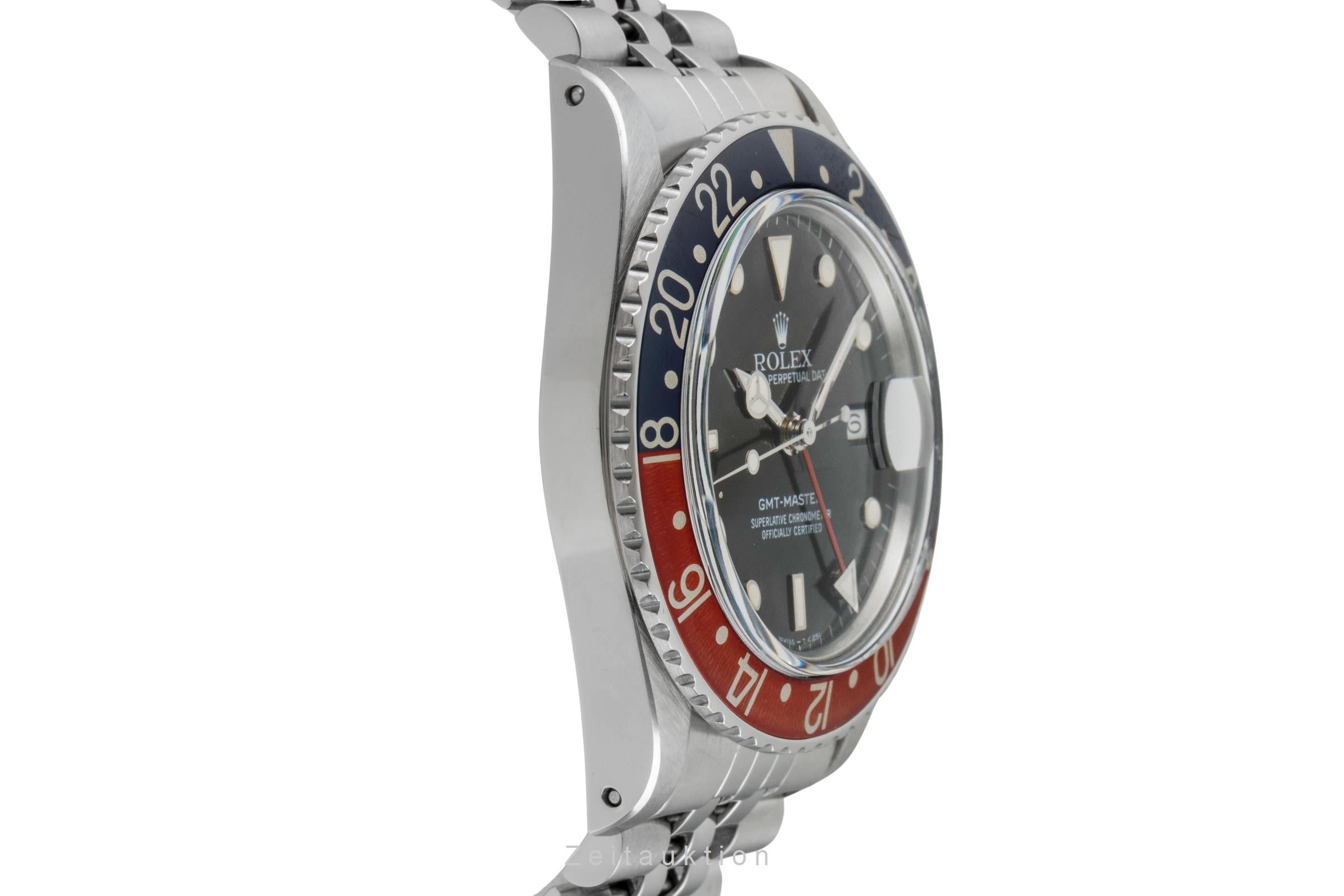 Rolex GMT-Master steel automatic men's watch 16750 Vintage  [2602441]