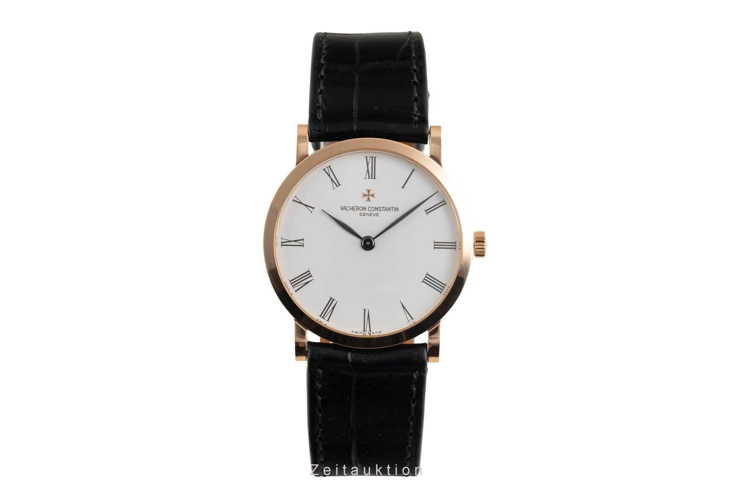 Vacheron & Constantin Patrimony oro rosso 18 ct carica manuale orologio da uomo 33093/3  [2602442]