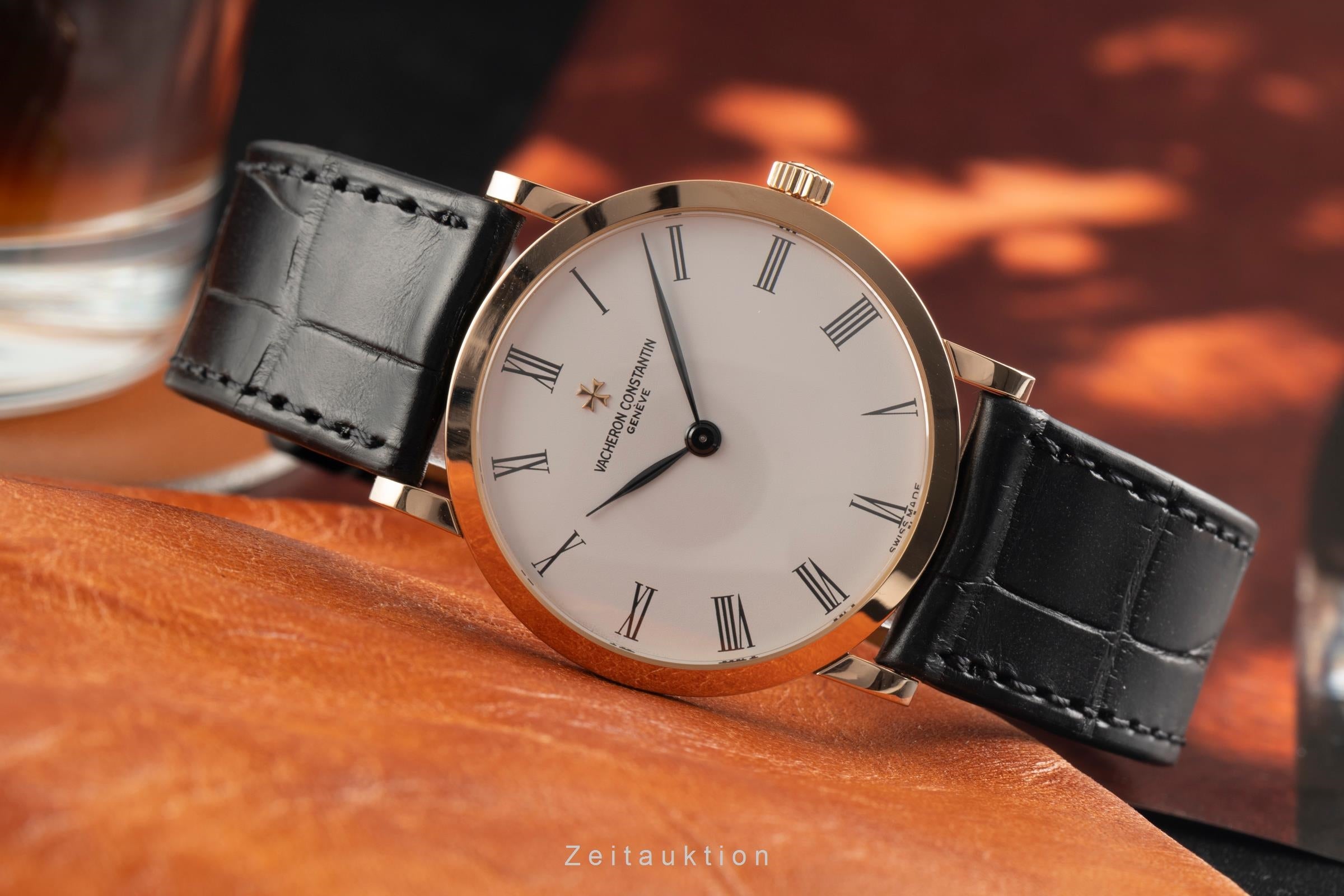 Vacheron & Constantin Patrimony oro rosso 18 ct carica manuale orologio da uomo 33093/3  [2602442]