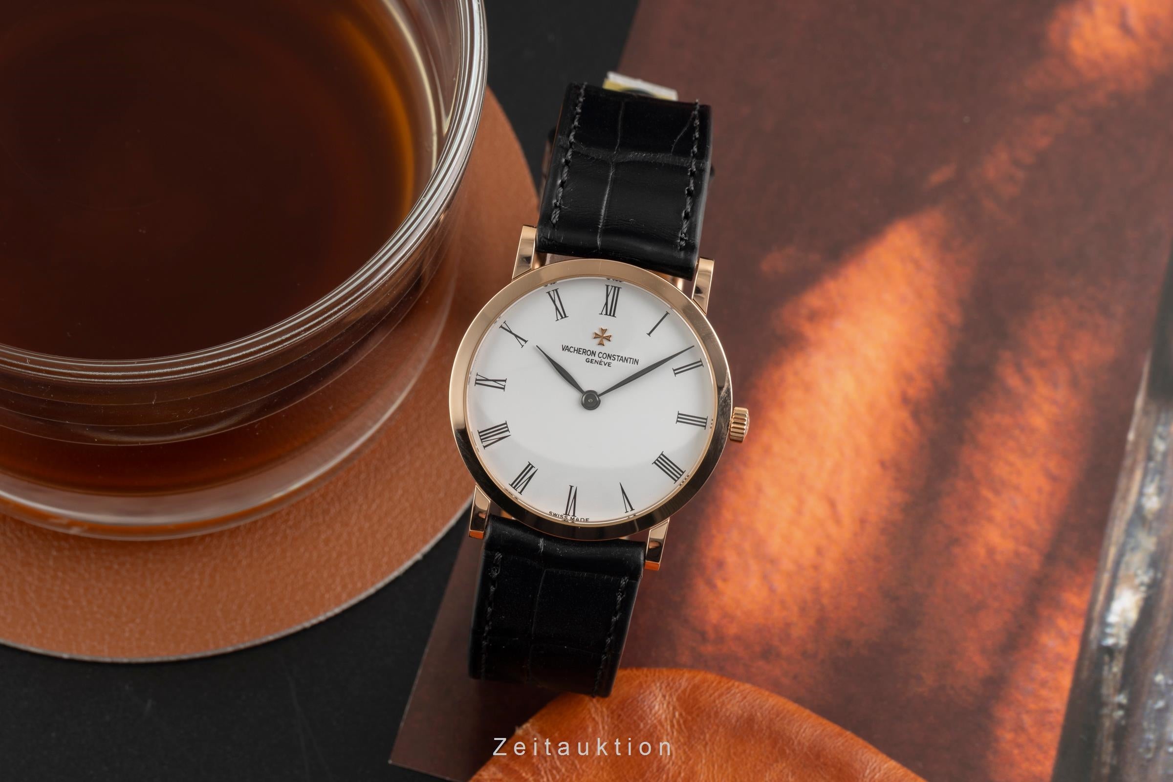 Vacheron & Constantin Patrimony oro rosso 18 ct carica manuale orologio da uomo 33093/3  [2602442]