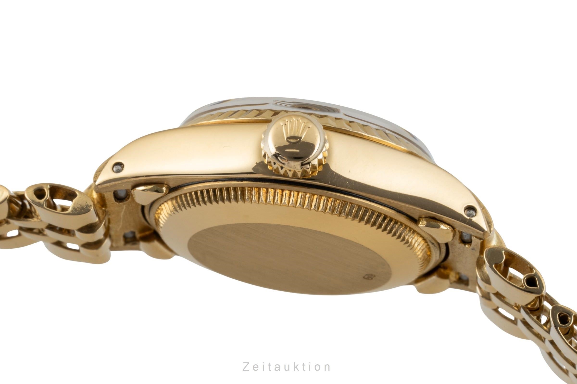 Rolex Lady Datejust oro de 18 quilates automático reloj para damas  6917 Vintage  [2602445]