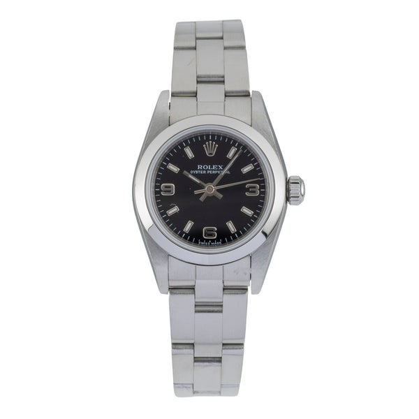 Rolex Oyster Perpetual acier automatique montre pour femmes 76080  [2602446]