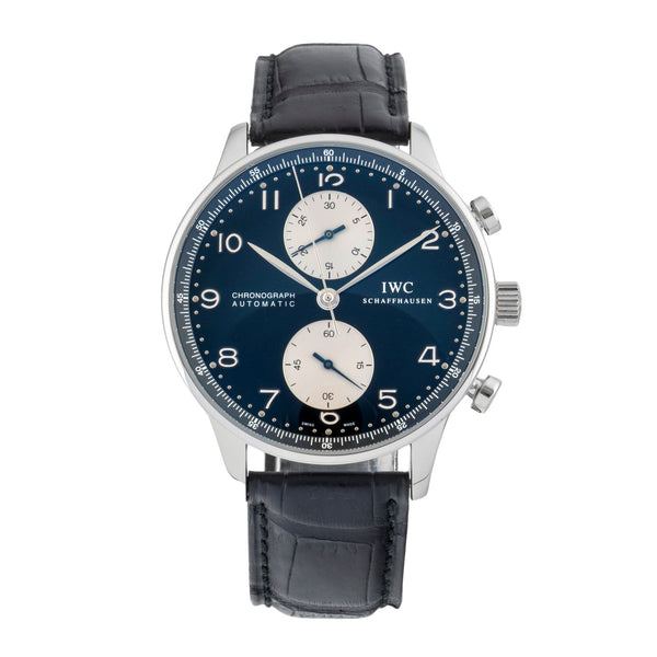 IWC Portugieser Chronograph Stahl Automatik Herrenuhr Ref. IW371404 VP: 9100,- € [2602448]