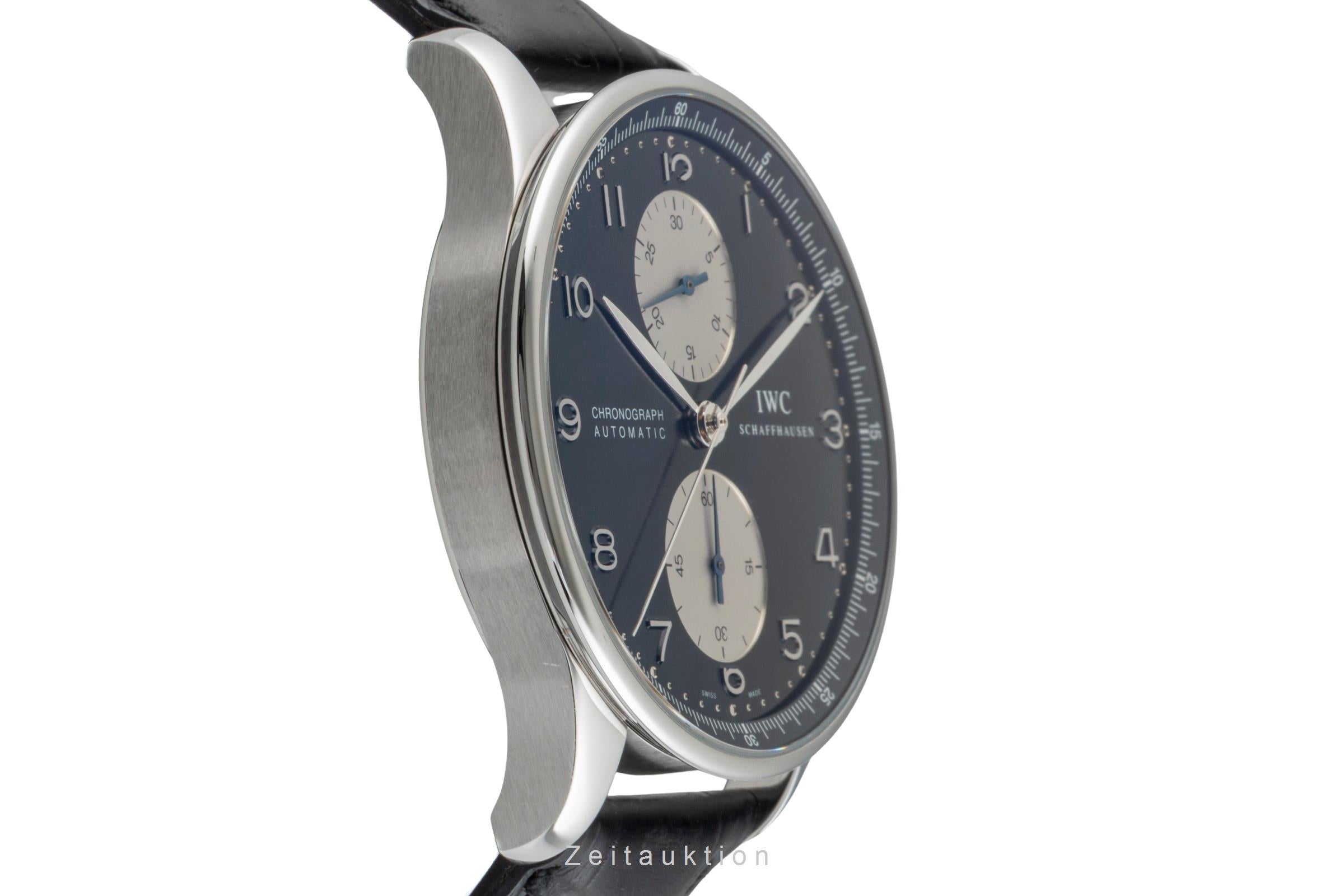IWC Portugieser Chronograph Stahl Automatik Herrenuhr Ref. IW371404 VP: 9100,- € [2602448]