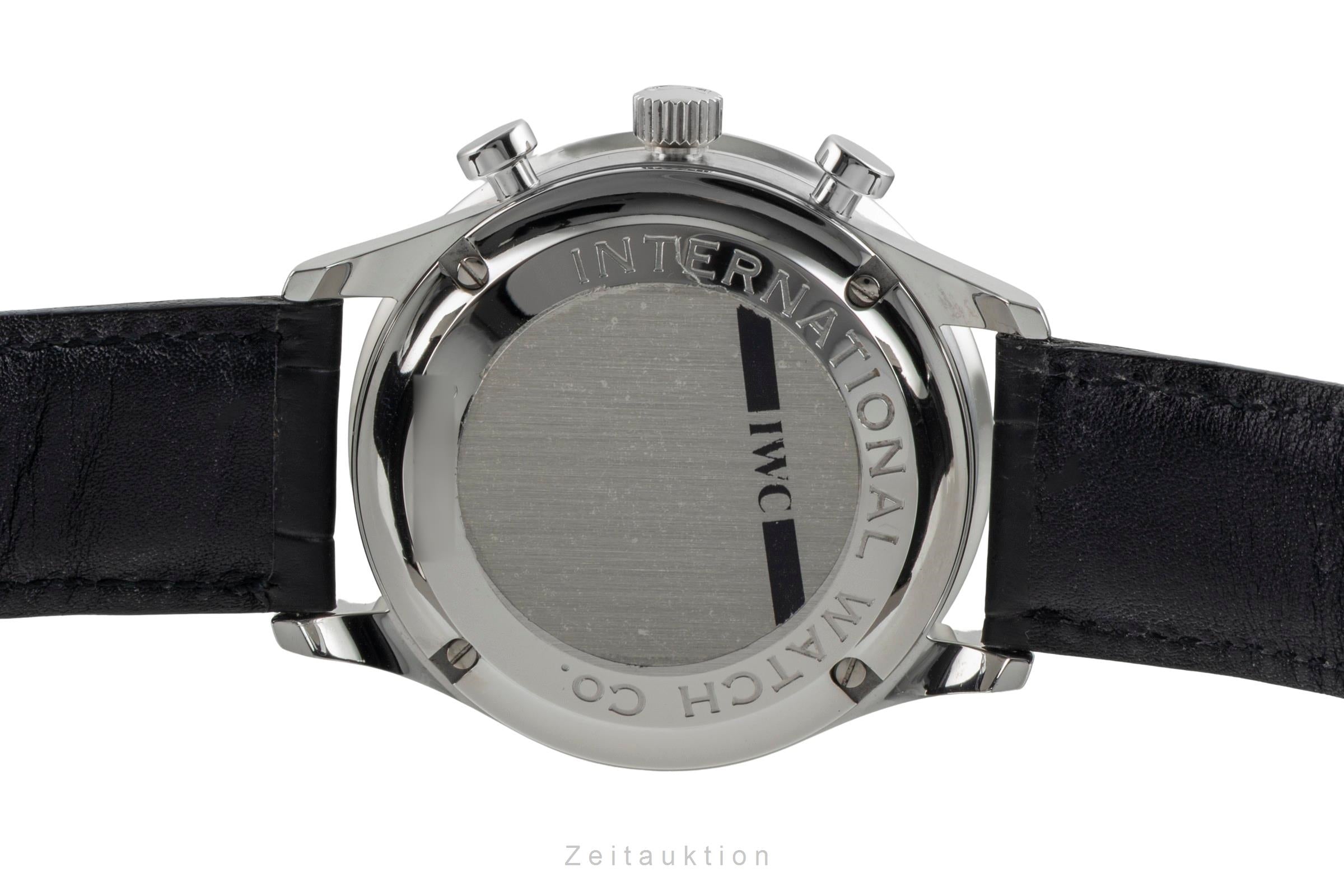 IWC Portugieser Chronograph Stahl Automatik Herrenuhr Ref. IW371404 VP: 9100,- € [2602448]