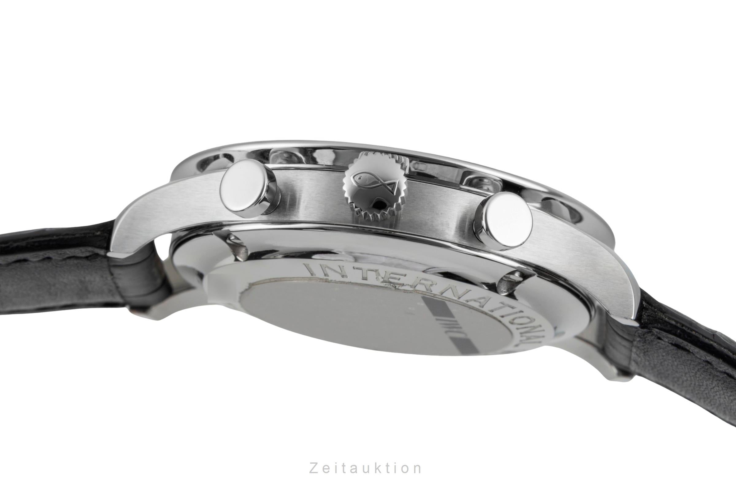 IWC Portugieser Chronograph Stahl Automatik Herrenuhr Ref. IW371404 VP: 9100,- € [2602448]