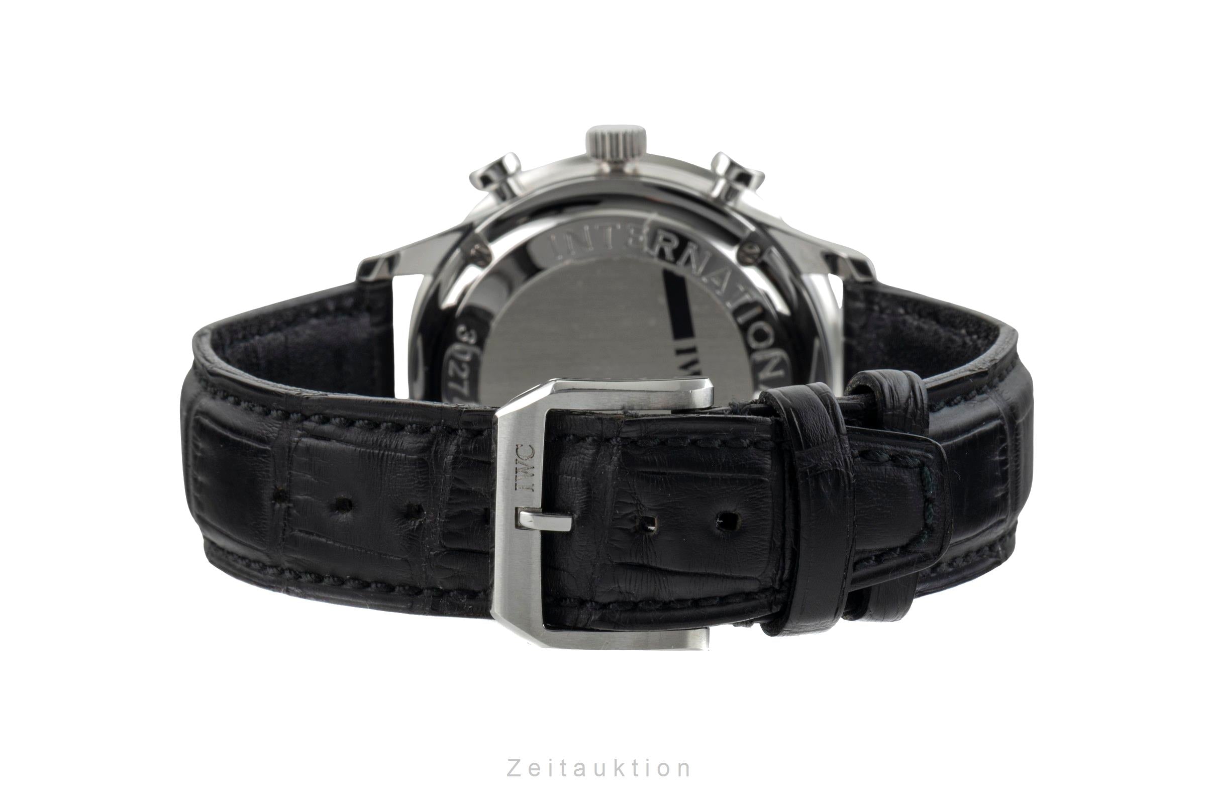 IWC Portugieser Chronograph Stahl Automatik Herrenuhr Ref. IW371404 VP: 9100,- € [2602448]