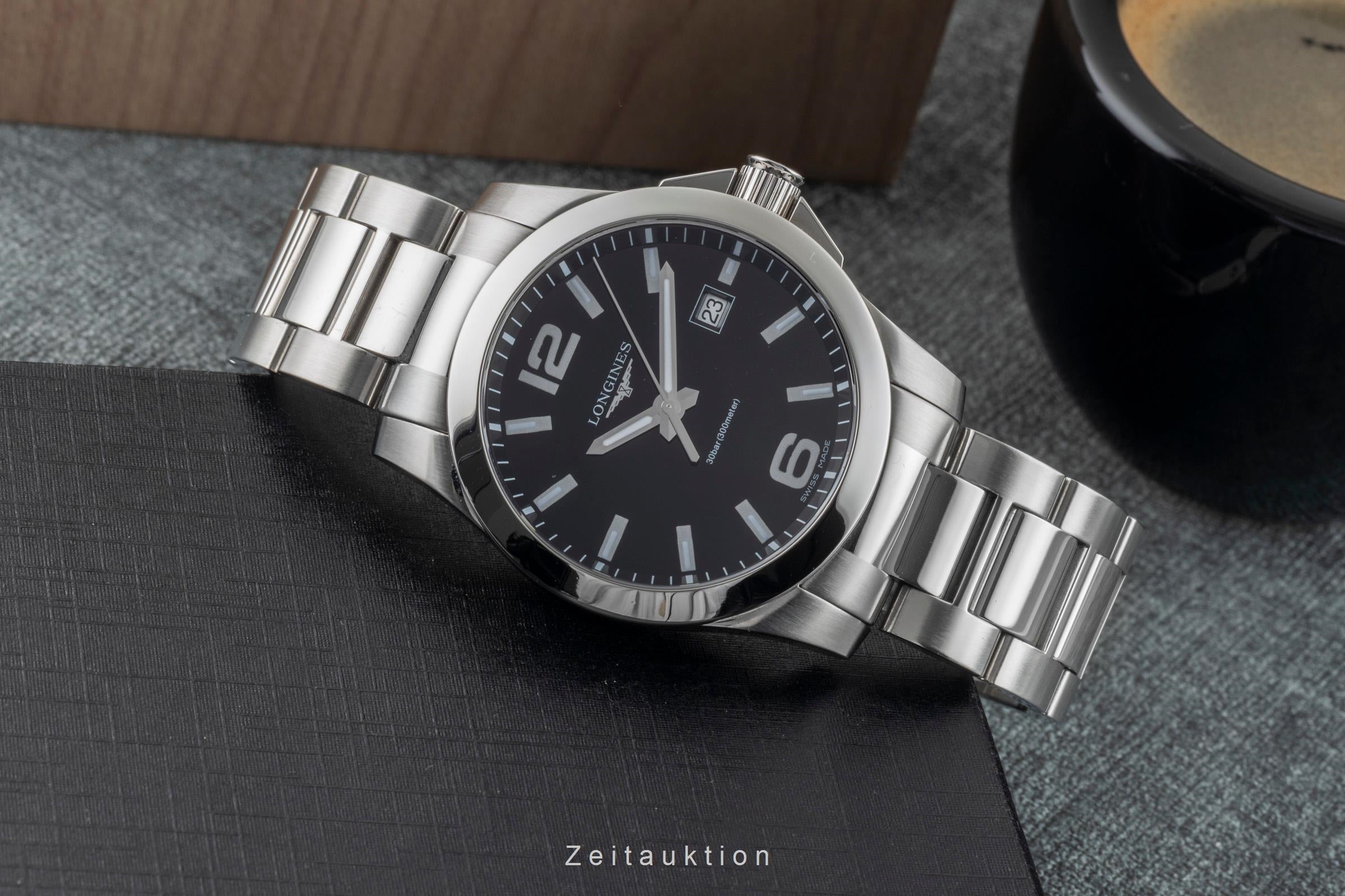 Longines Conquest acier quartz montre pour hommes L3.759.4.58.6  [2602449]