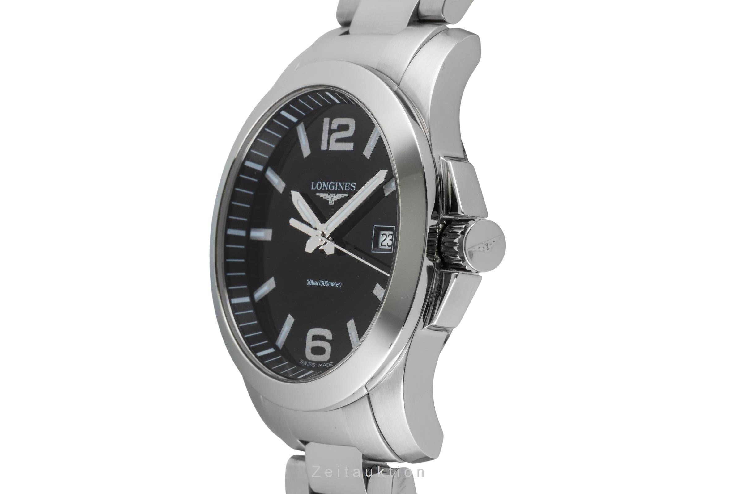 Longines Conquest acier quartz montre pour hommes L3.759.4.58.6  [2602449]