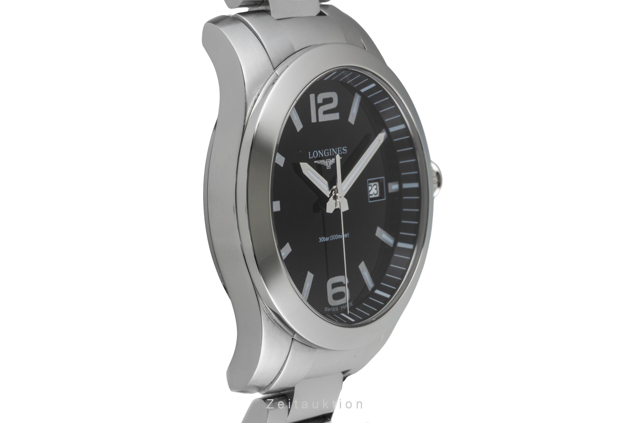 Longines Conquest acier quartz montre pour hommes L3.759.4.58.6  [2602449]