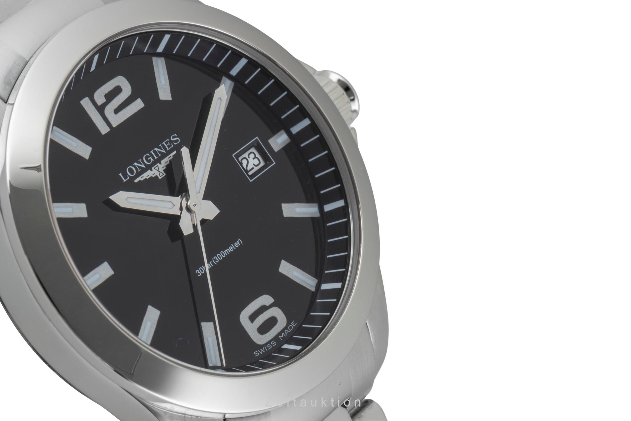 Longines Conquest acier quartz montre pour hommes L3.759.4.58.6  [2602449]