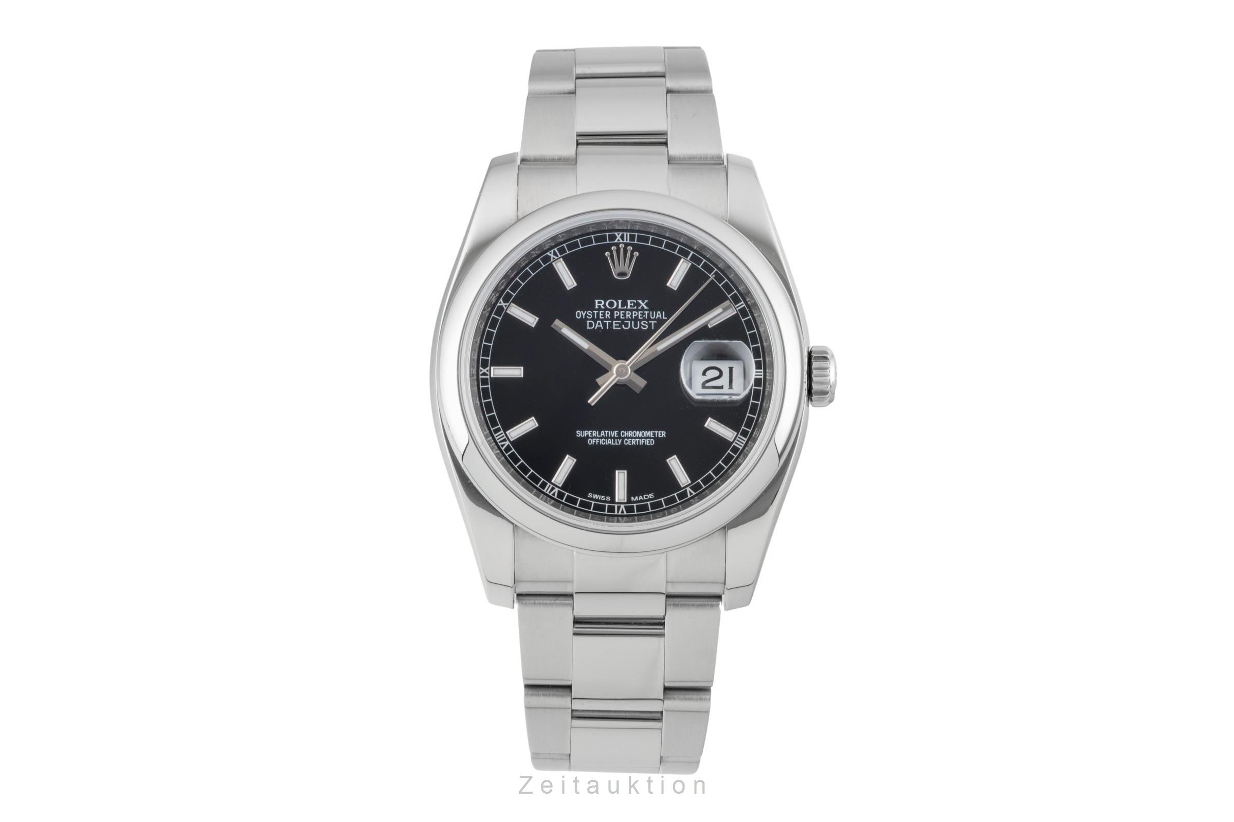 Rolex Datejust acero automático reloj para caballeros 116200  [2602453]