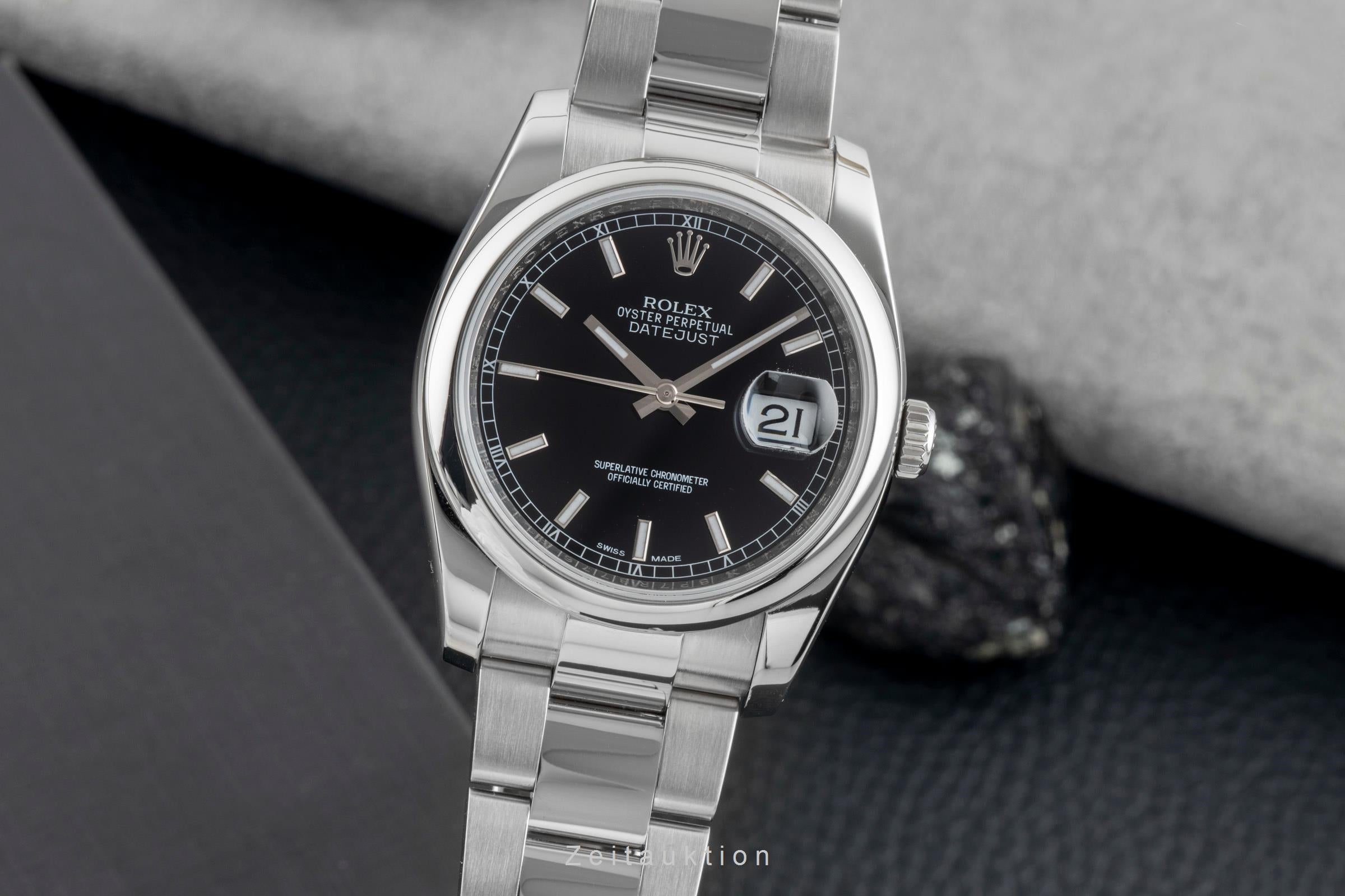 Rolex Datejust acciaio automatismo orologio da uomo 116200  [2602453]