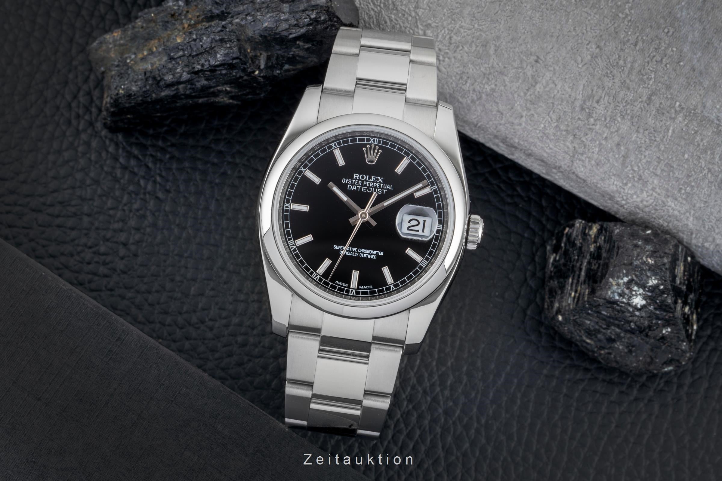 Rolex Datejust acero automático reloj para caballeros 116200  [2602453]
