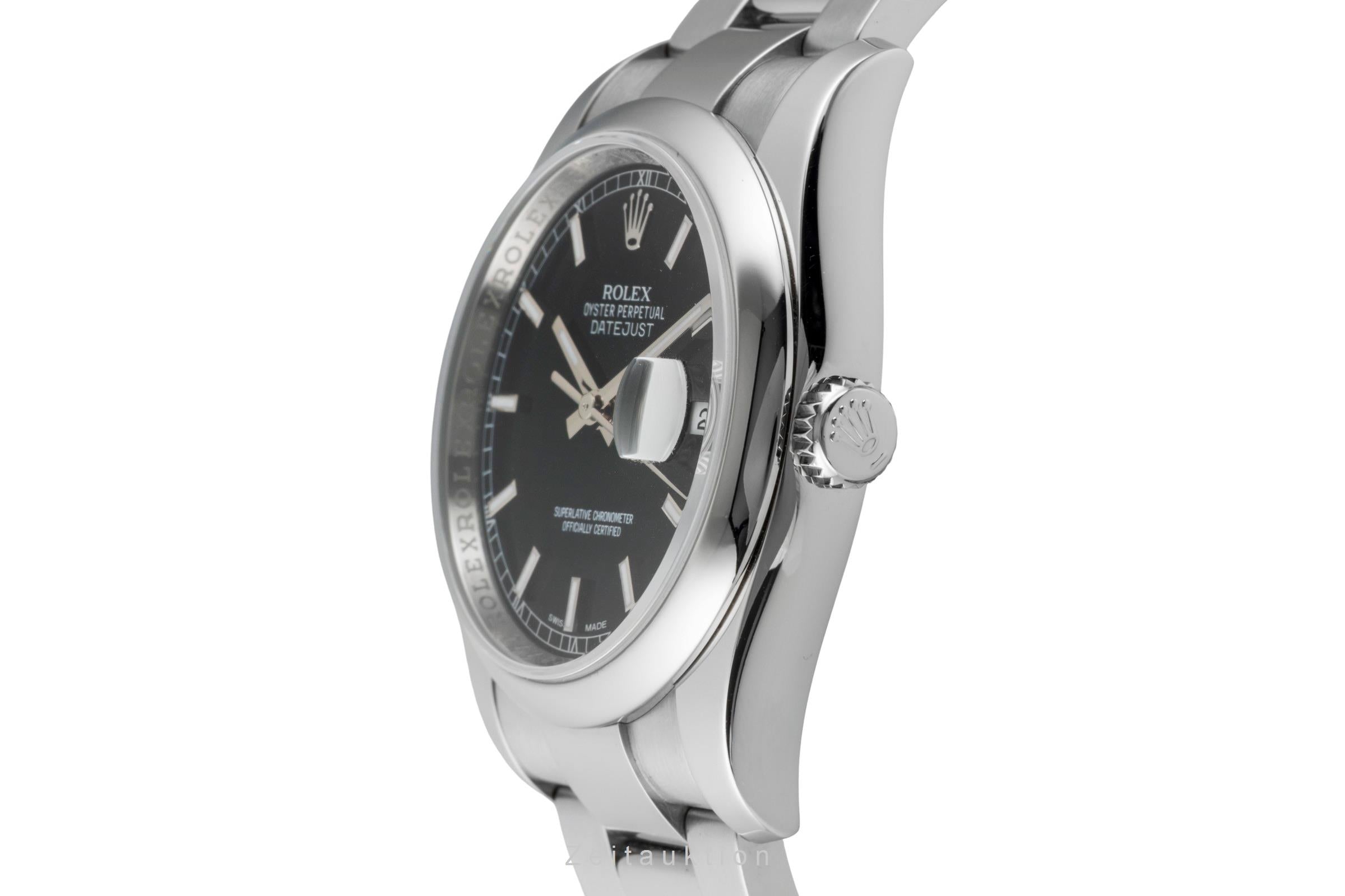 Rolex Datejust acero automático reloj para caballeros 116200  [2602453]