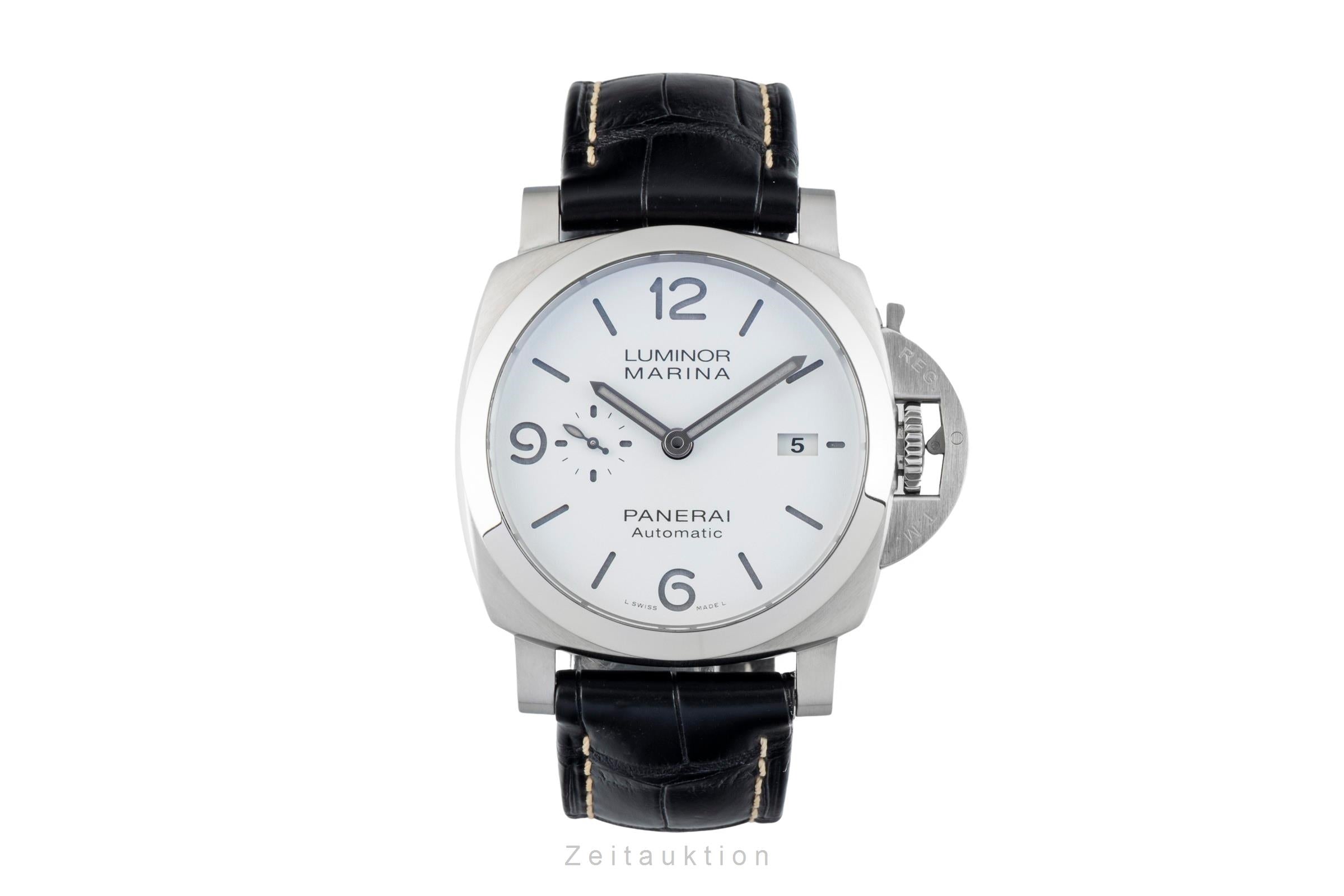 Panerai Luminor Marina acier automatique montre pour hommes PAM01314  [2602463]
