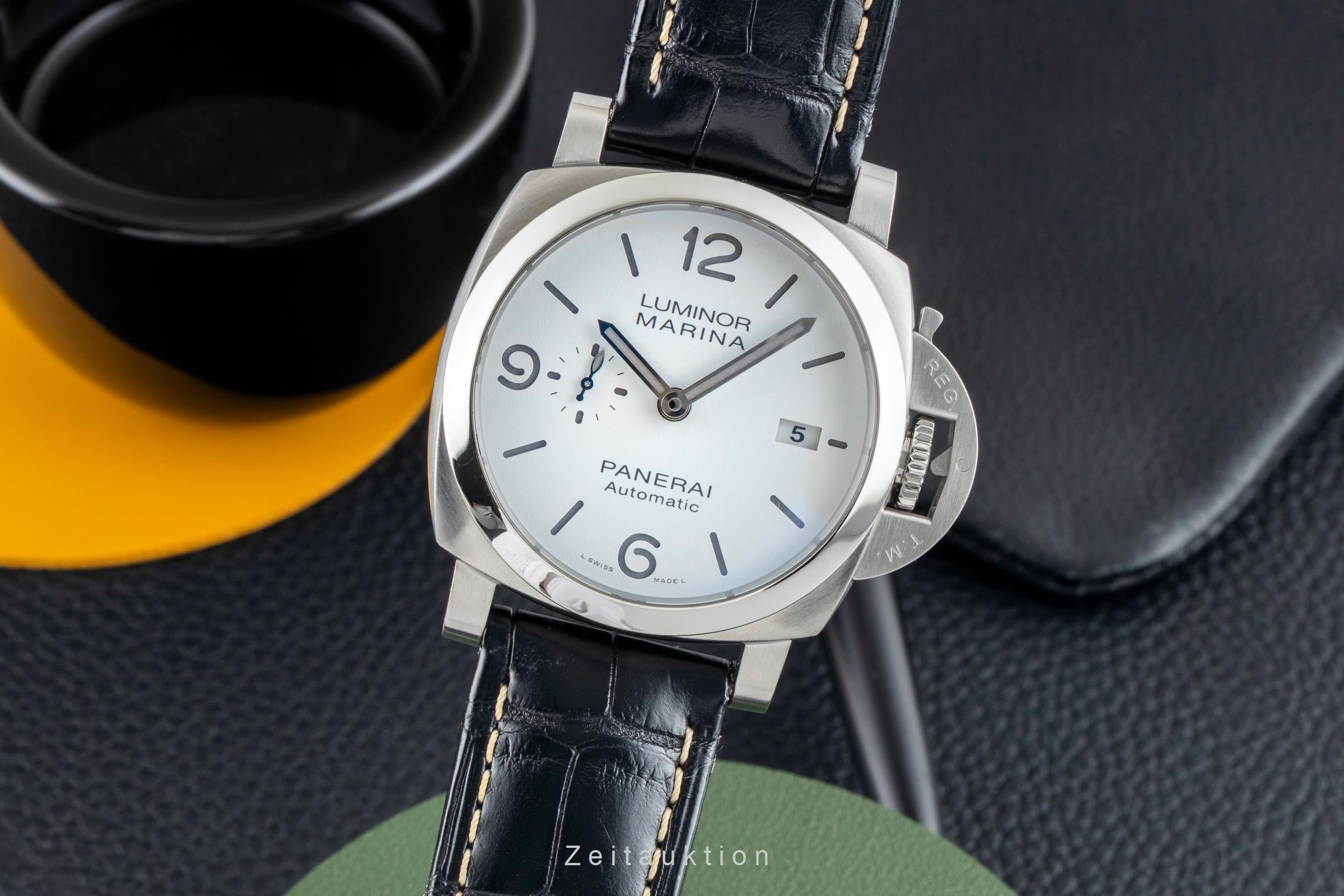 Panerai Luminor Marina steel automatic men's watch PAM01314  [2602463]