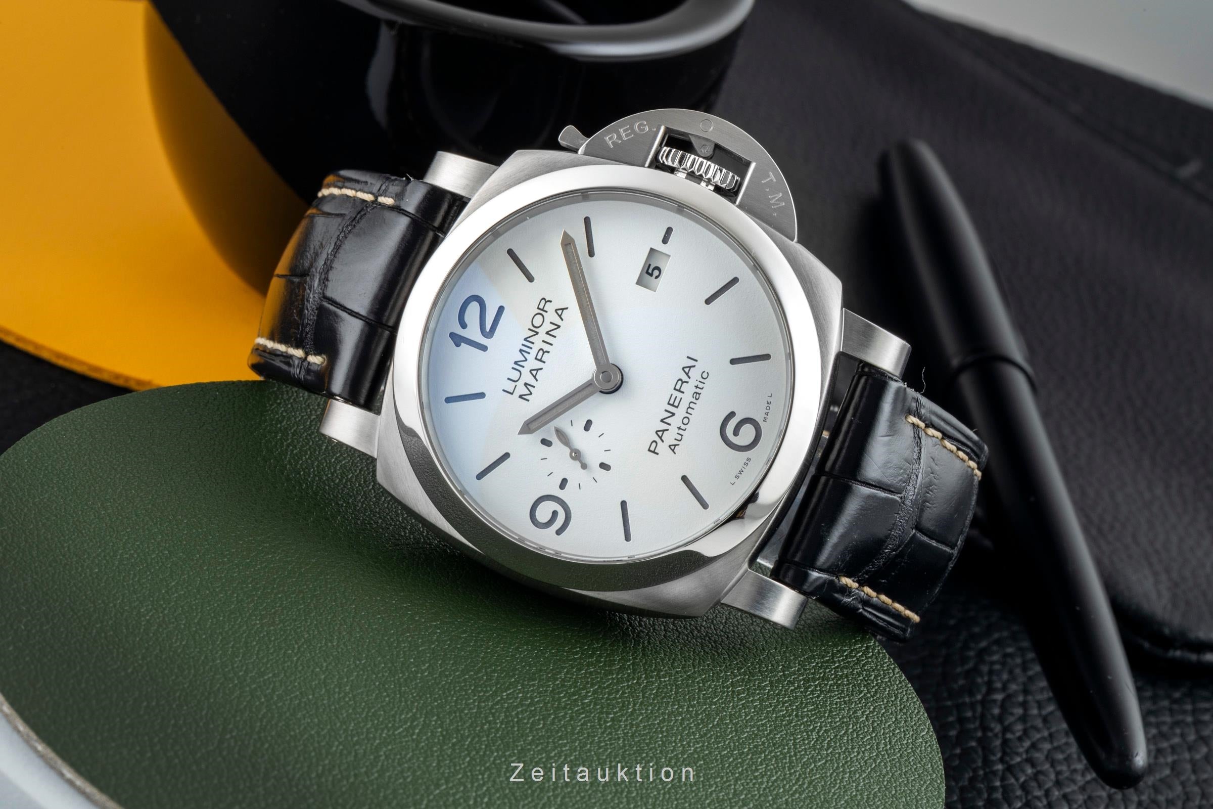 Panerai Luminor Marina acier automatique montre pour hommes PAM01314  [2602463]