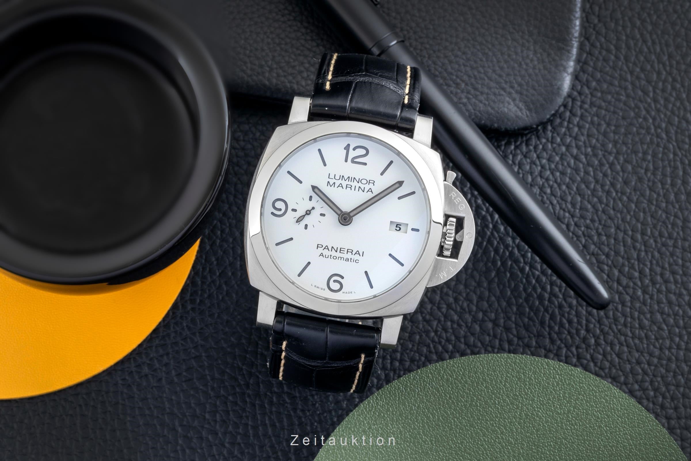 Panerai Luminor Marina acier automatique montre pour hommes PAM01314  [2602463]