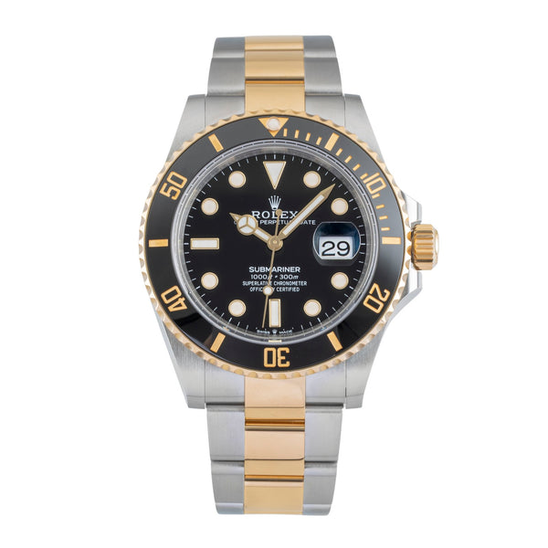 Rolex Submariner steel / gold automatic men's watch 126613LN  [2602464]
