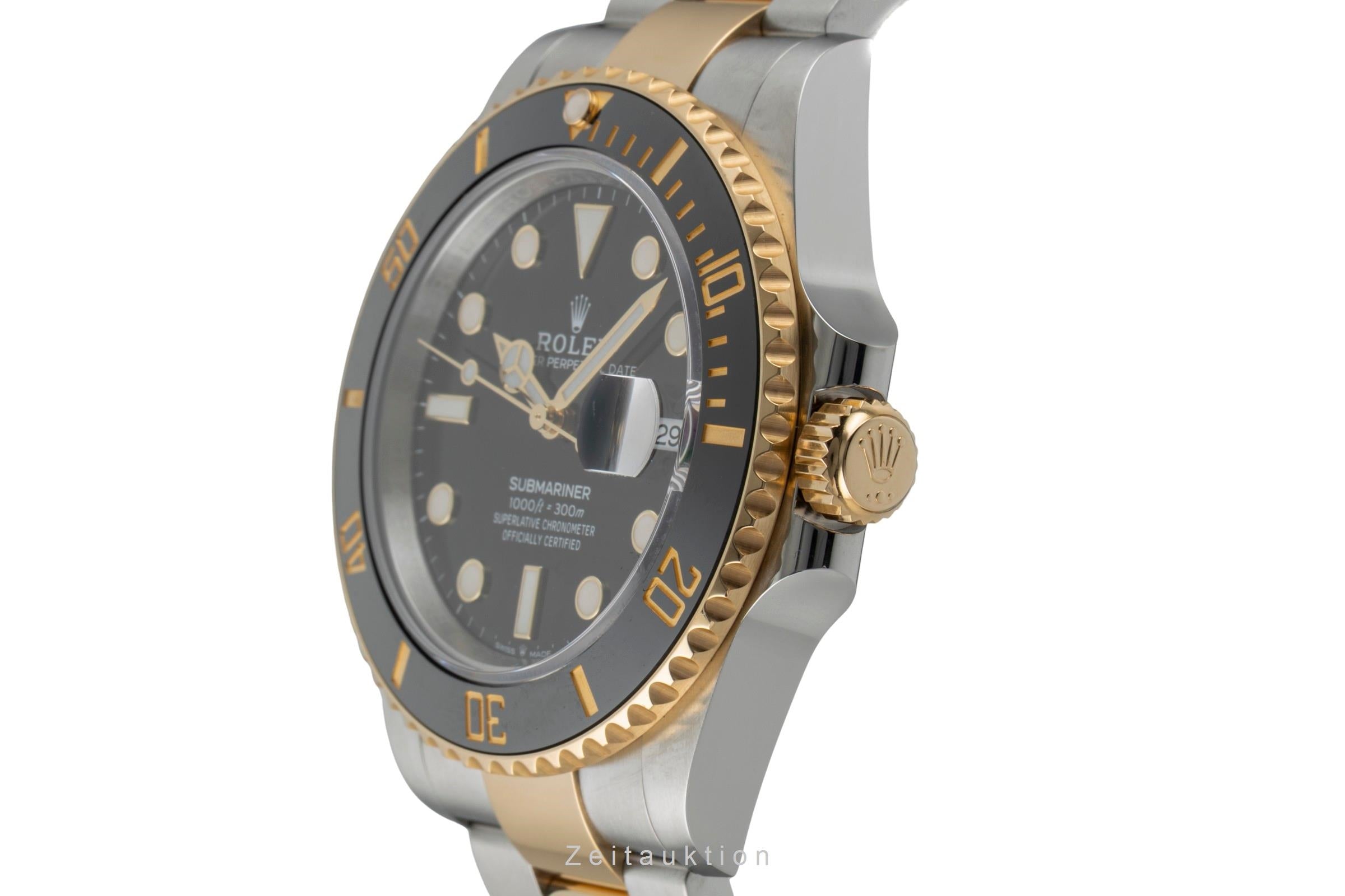 Rolex Submariner steel / gold automatic men's watch 126613LN  [2602464]