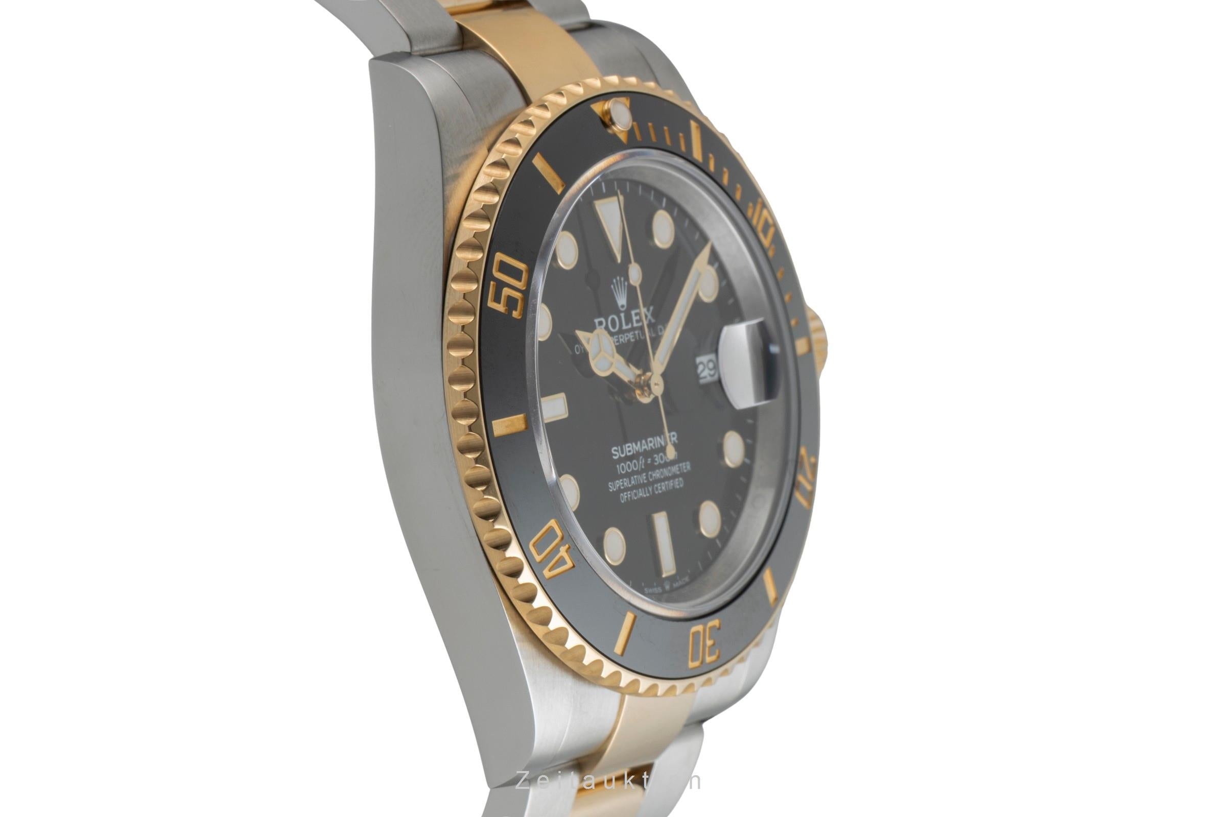 Rolex Submariner steel / gold automatic men's watch 126613LN  [2602464]