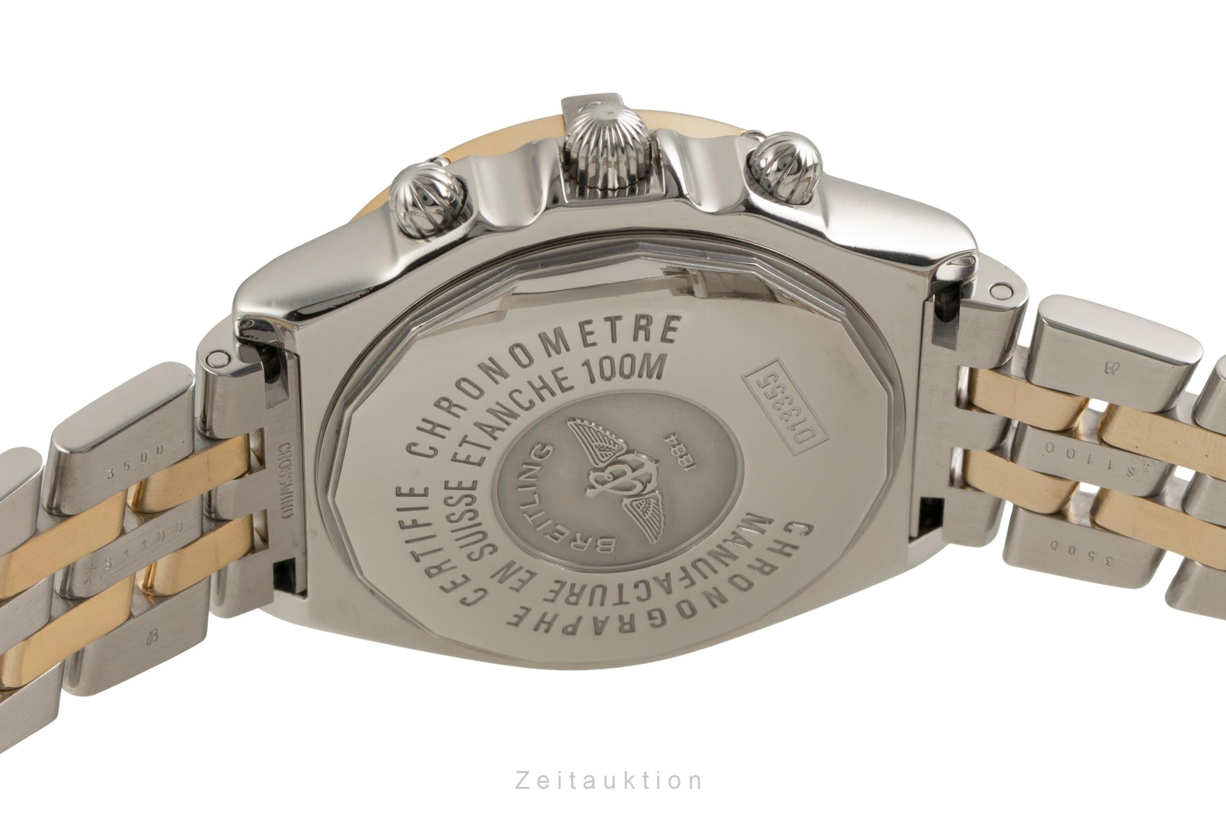 Breitling Crosswind Chronograph Stahl / Gold Automatik Herrenuhr Ref. D13355 [2602466]