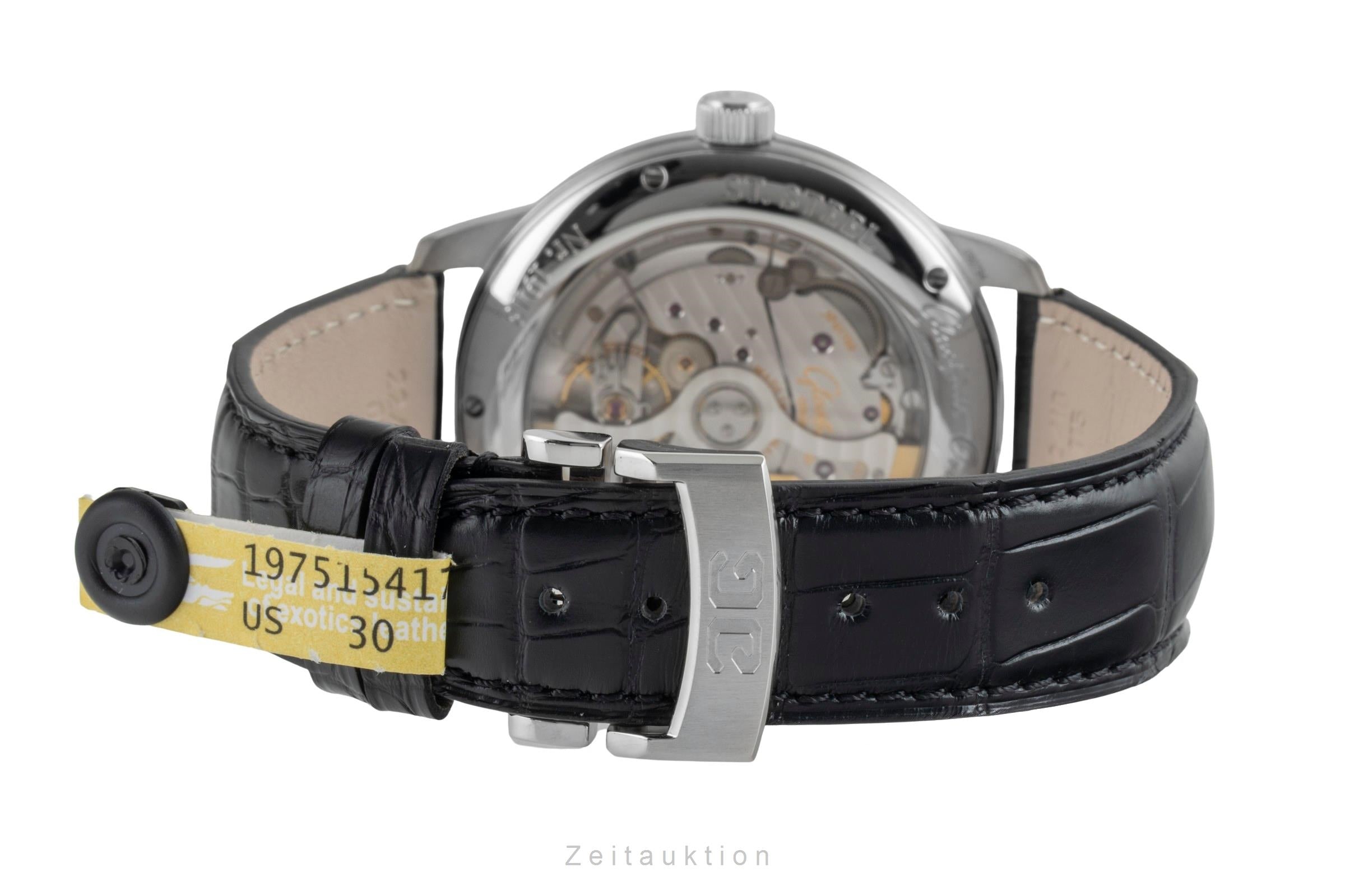 Glashütte Senator acciaio automatismo orologio da uomo 100-14-07-02-30 LP: 11100EUR  [2602467]