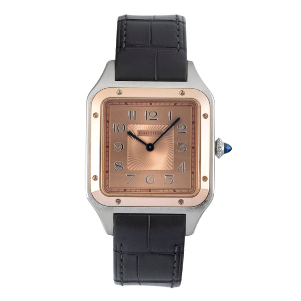 Cartier Santos Dumont acier / or  à remontage manuel montre pour hommes W2SA0025 Limited  [2602469]