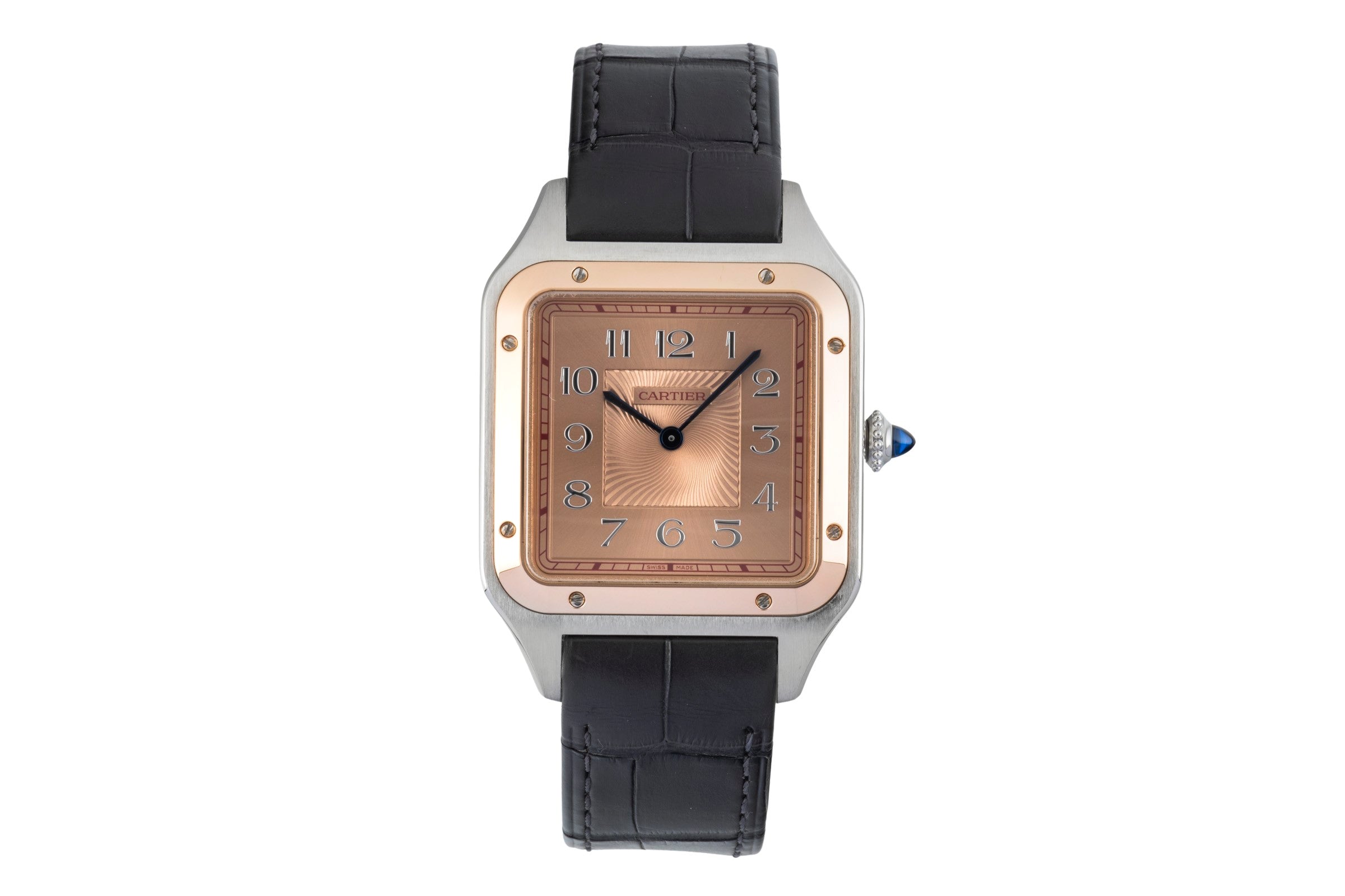 Cartier Santos Dumont acier / or  à remontage manuel montre pour hommes W2SA0025 Limited  [2602469]